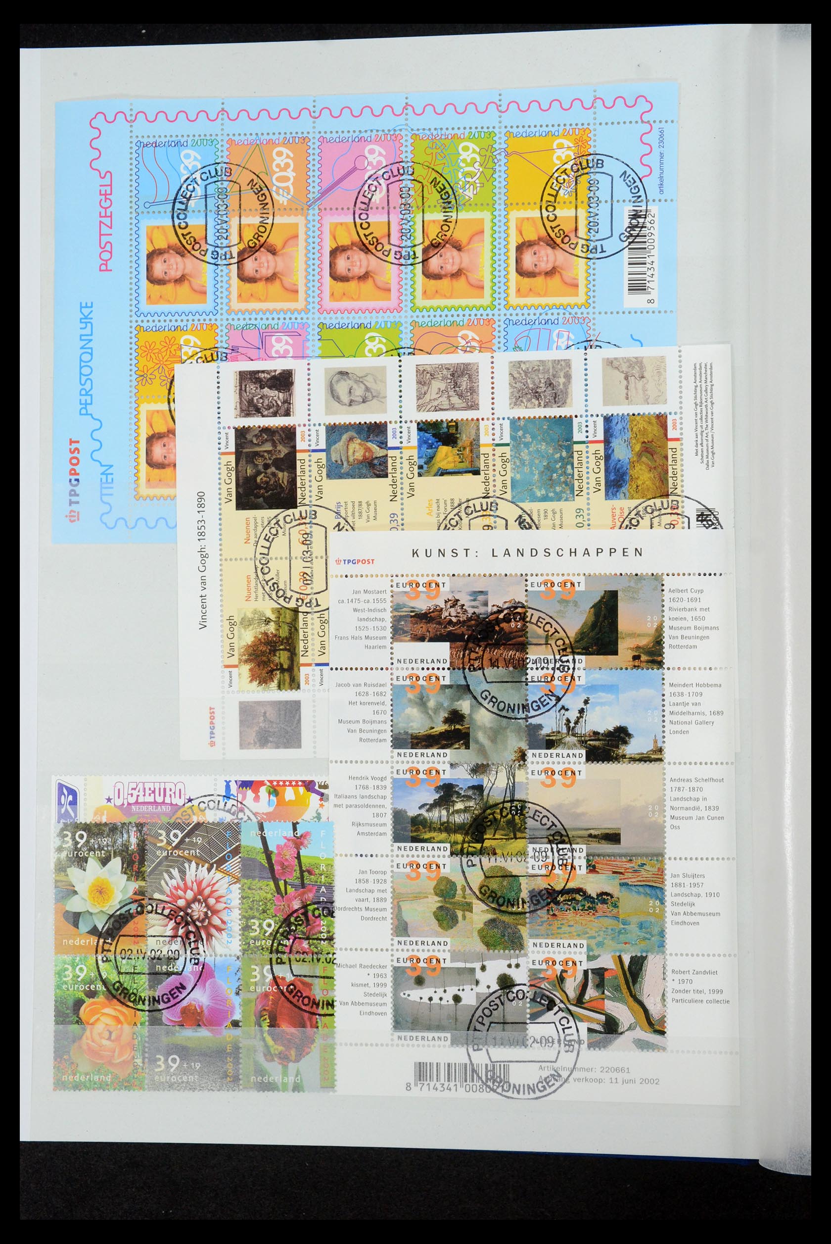 35714 006 - Postzegelverzameling 35714 Nederland 2001-2012.