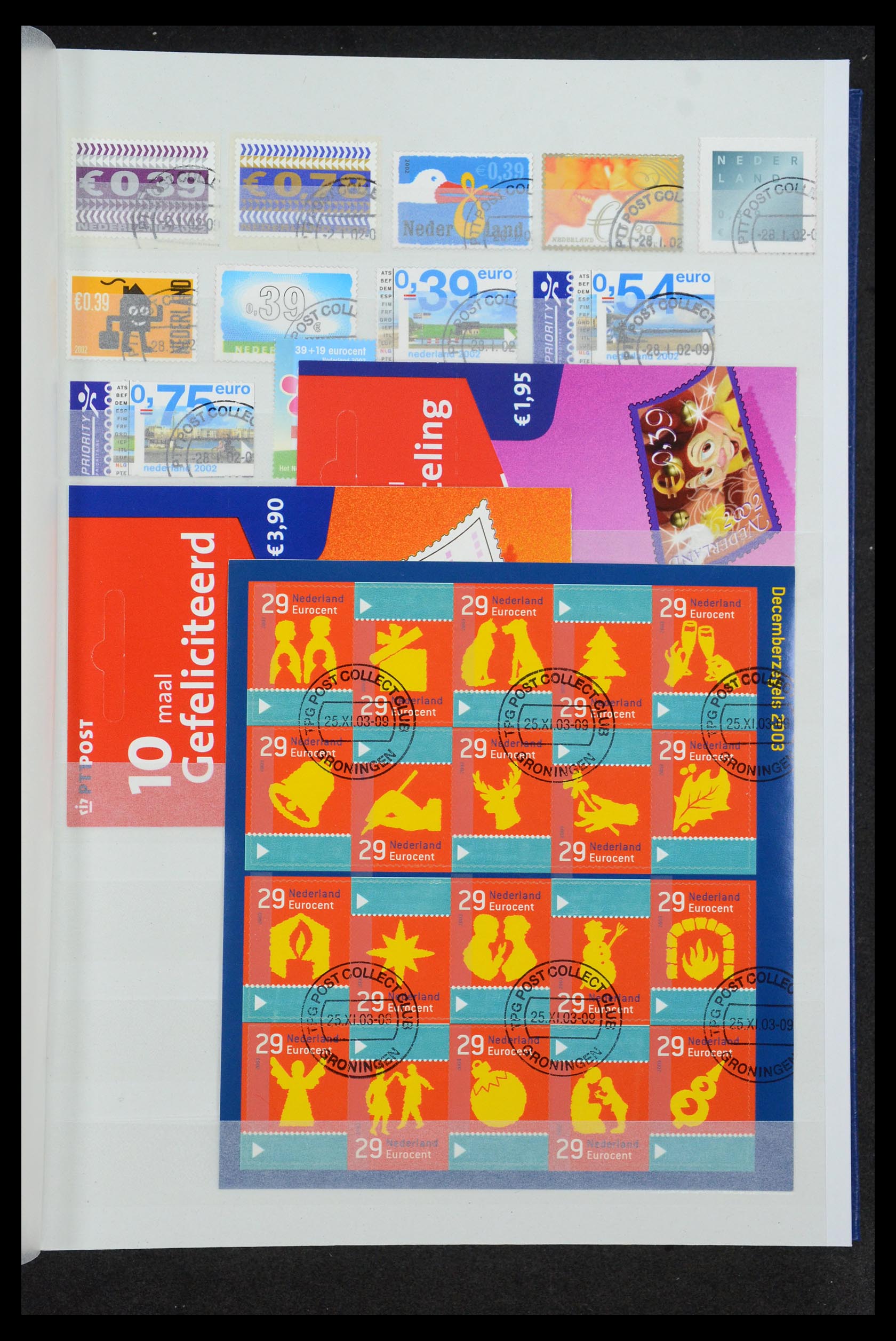 35714 007 - Postzegelverzameling 35714 Nederland 2001-2012.