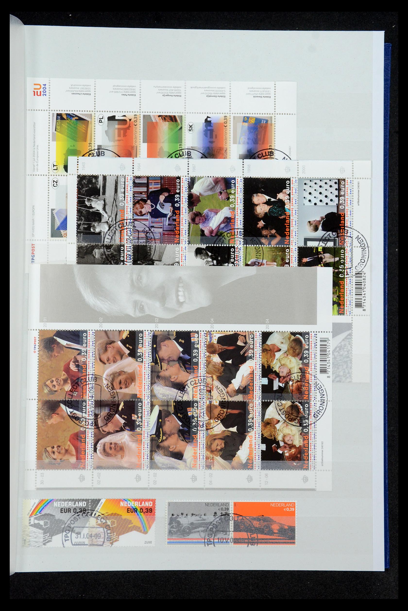 35714 009 - Postzegelverzameling 35714 Nederland 2001-2012.