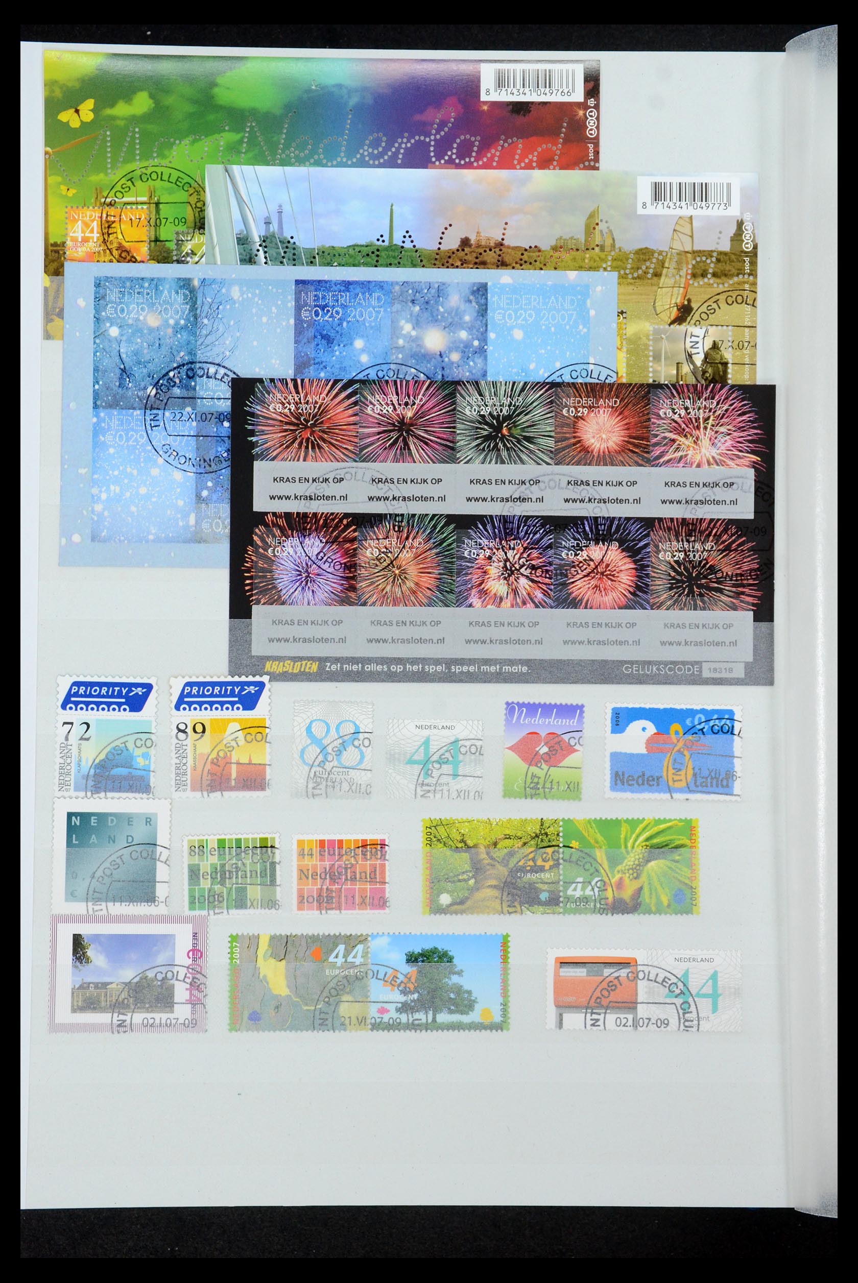 35714 018 - Postzegelverzameling 35714 Nederland 2001-2012.