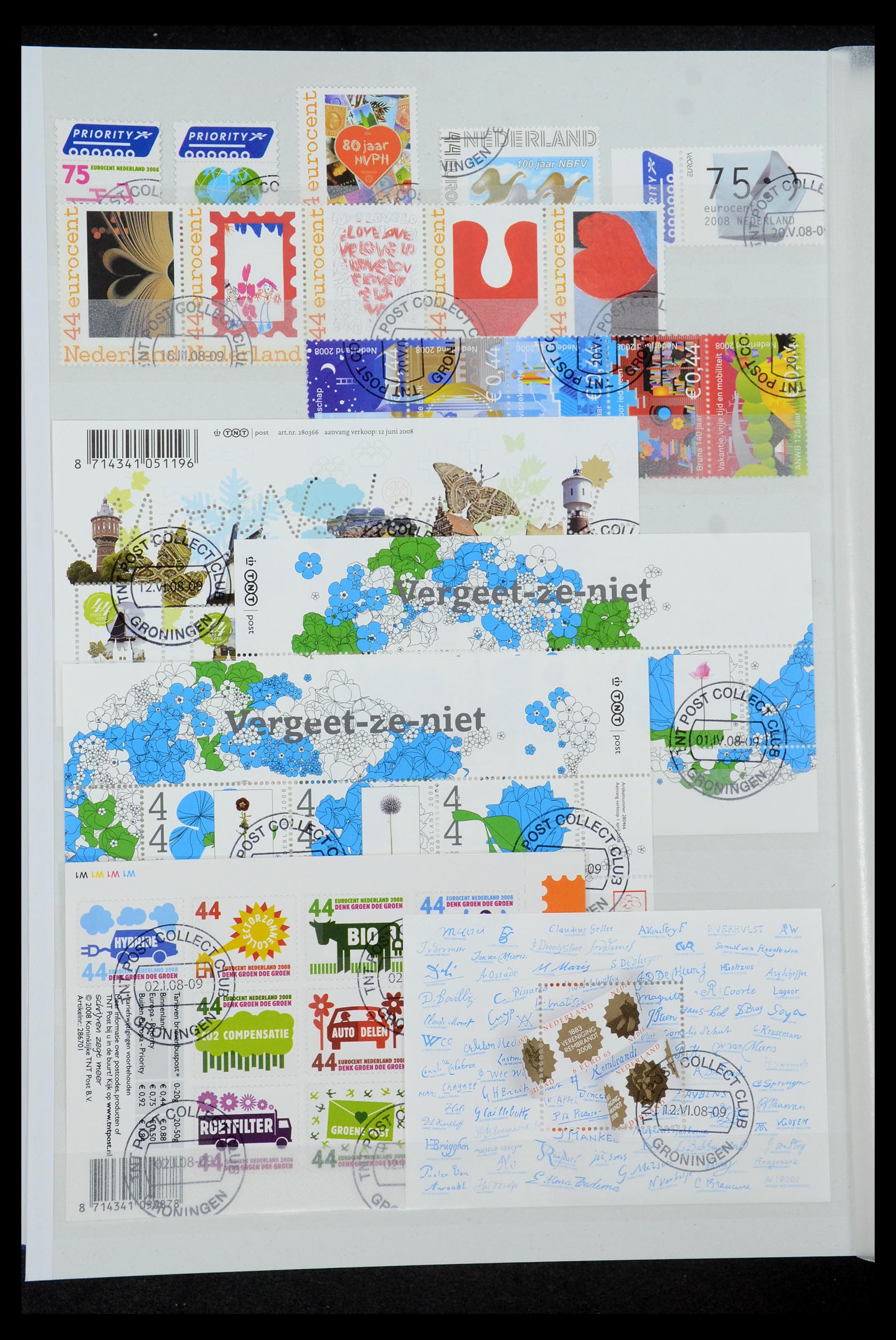35714 020 - Postzegelverzameling 35714 Nederland 2001-2012.