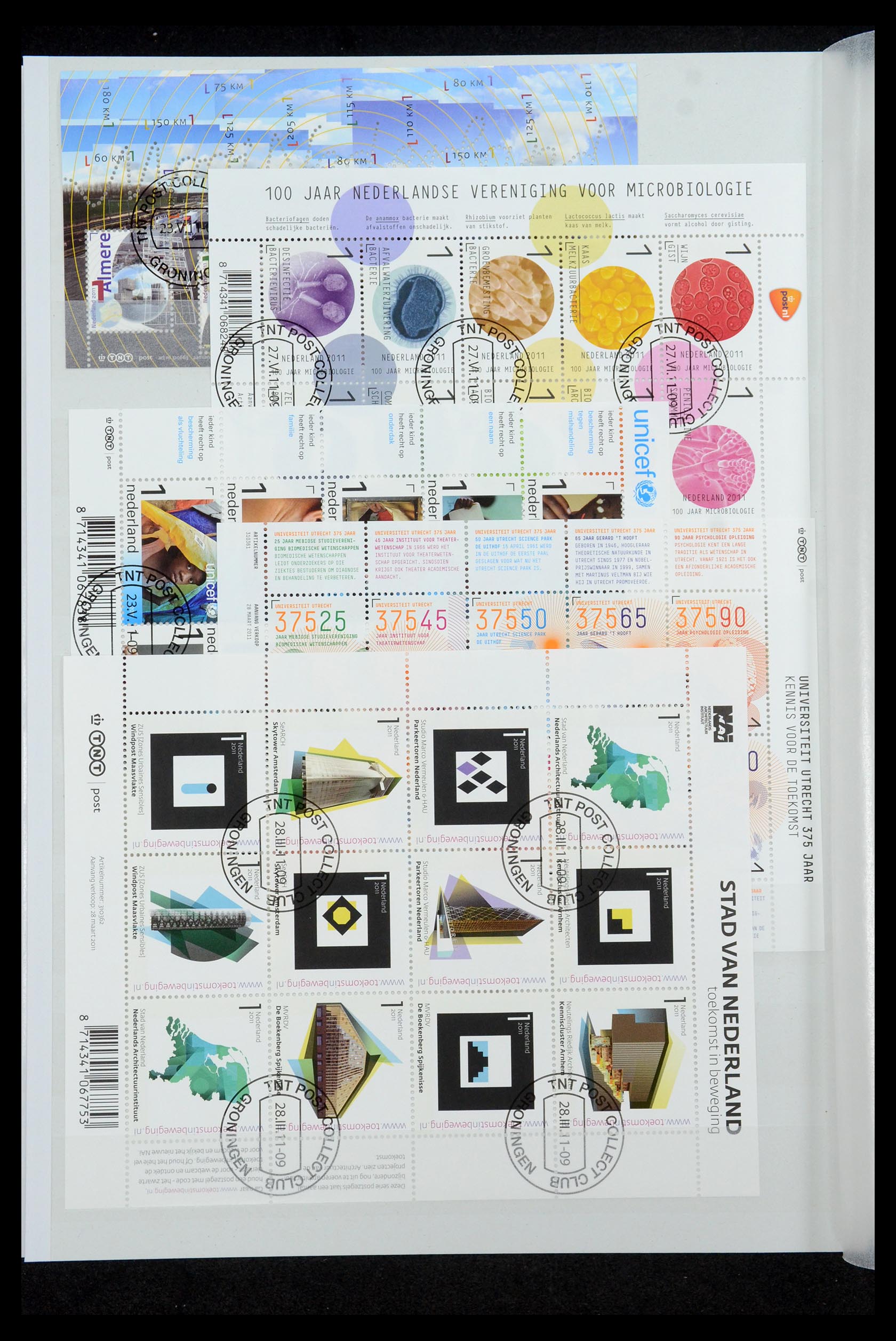 35714 028 - Postzegelverzameling 35714 Nederland 2001-2012.