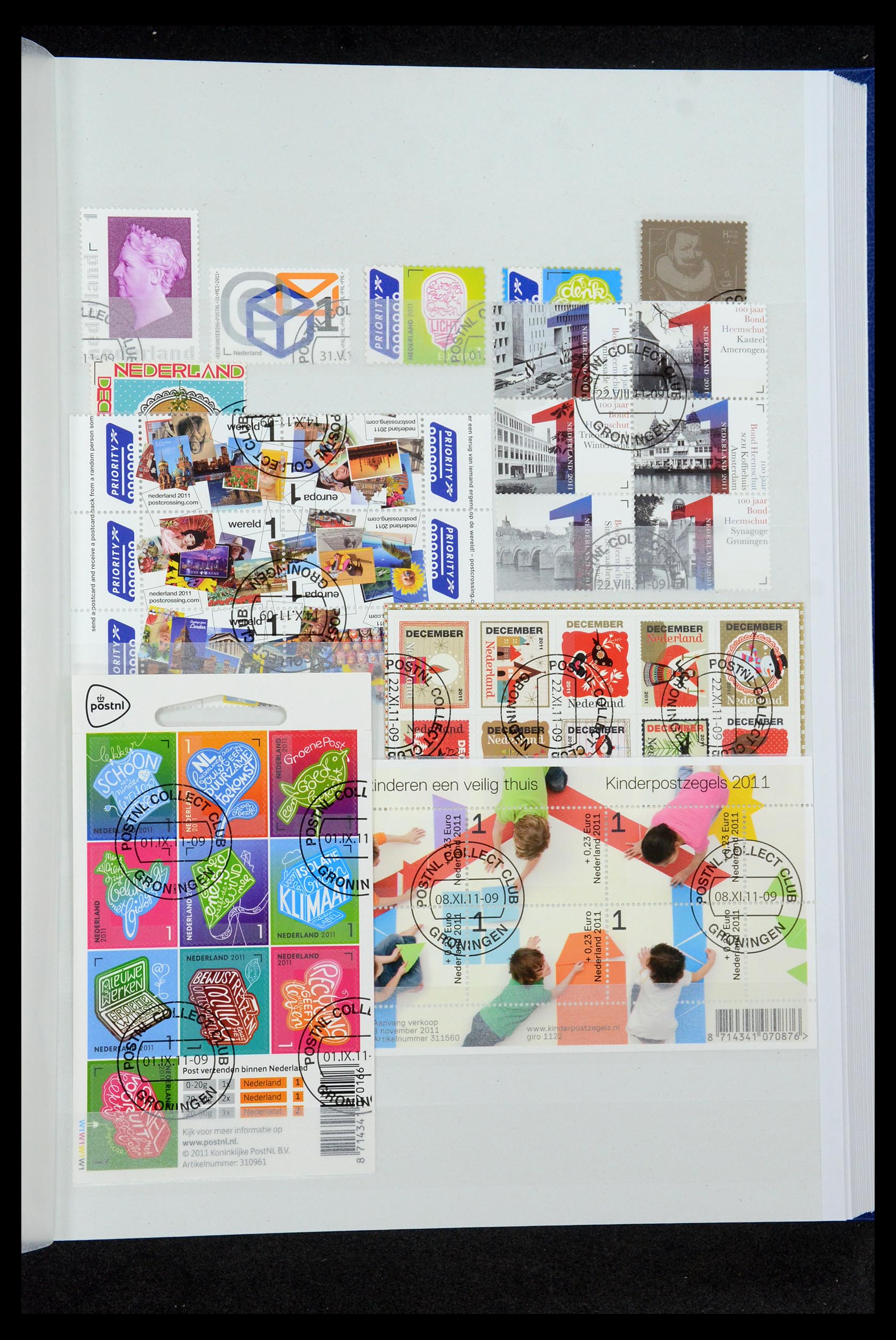 35714 029 - Postzegelverzameling 35714 Nederland 2001-2012.