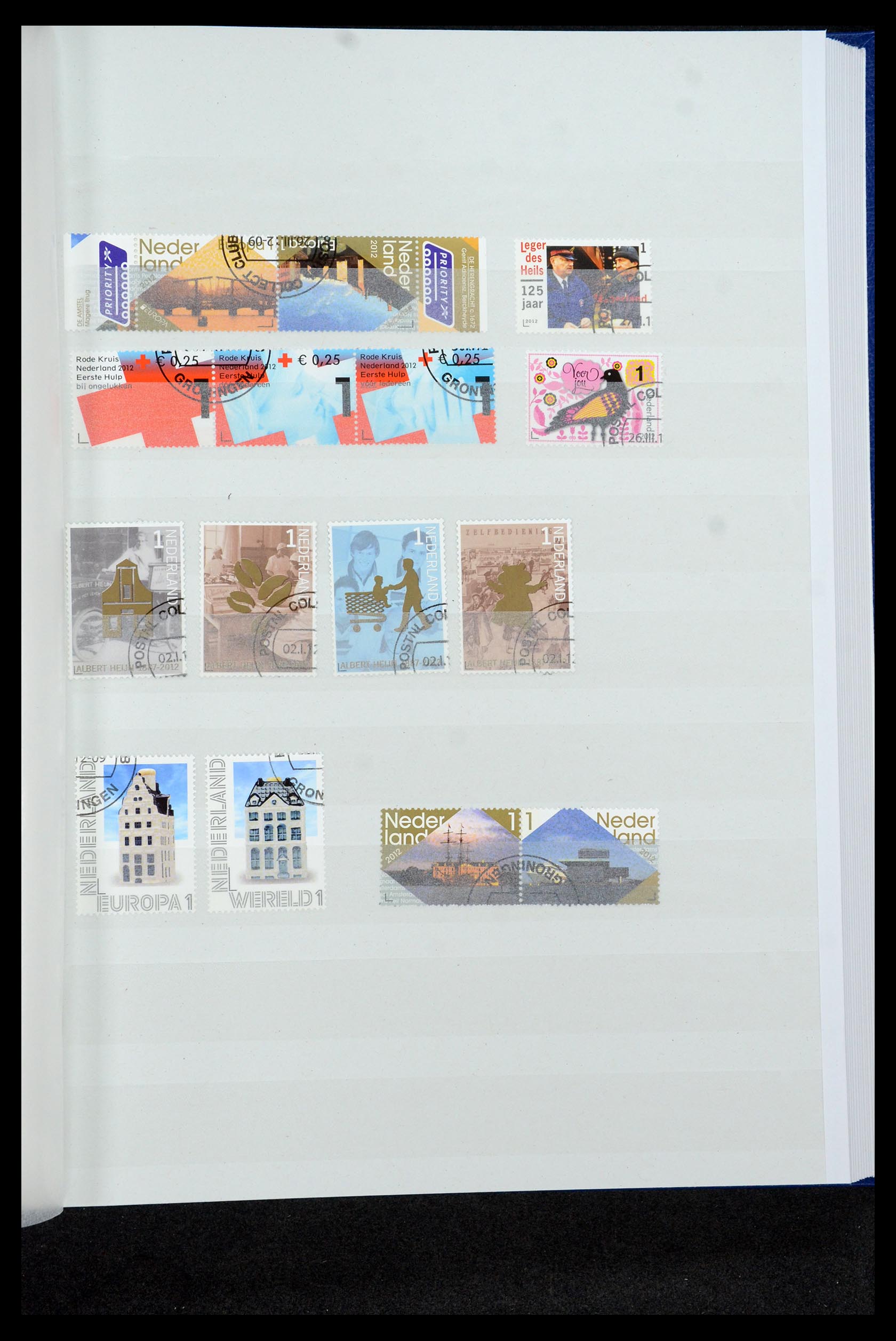 35714 031 - Postzegelverzameling 35714 Nederland 2001-2012.
