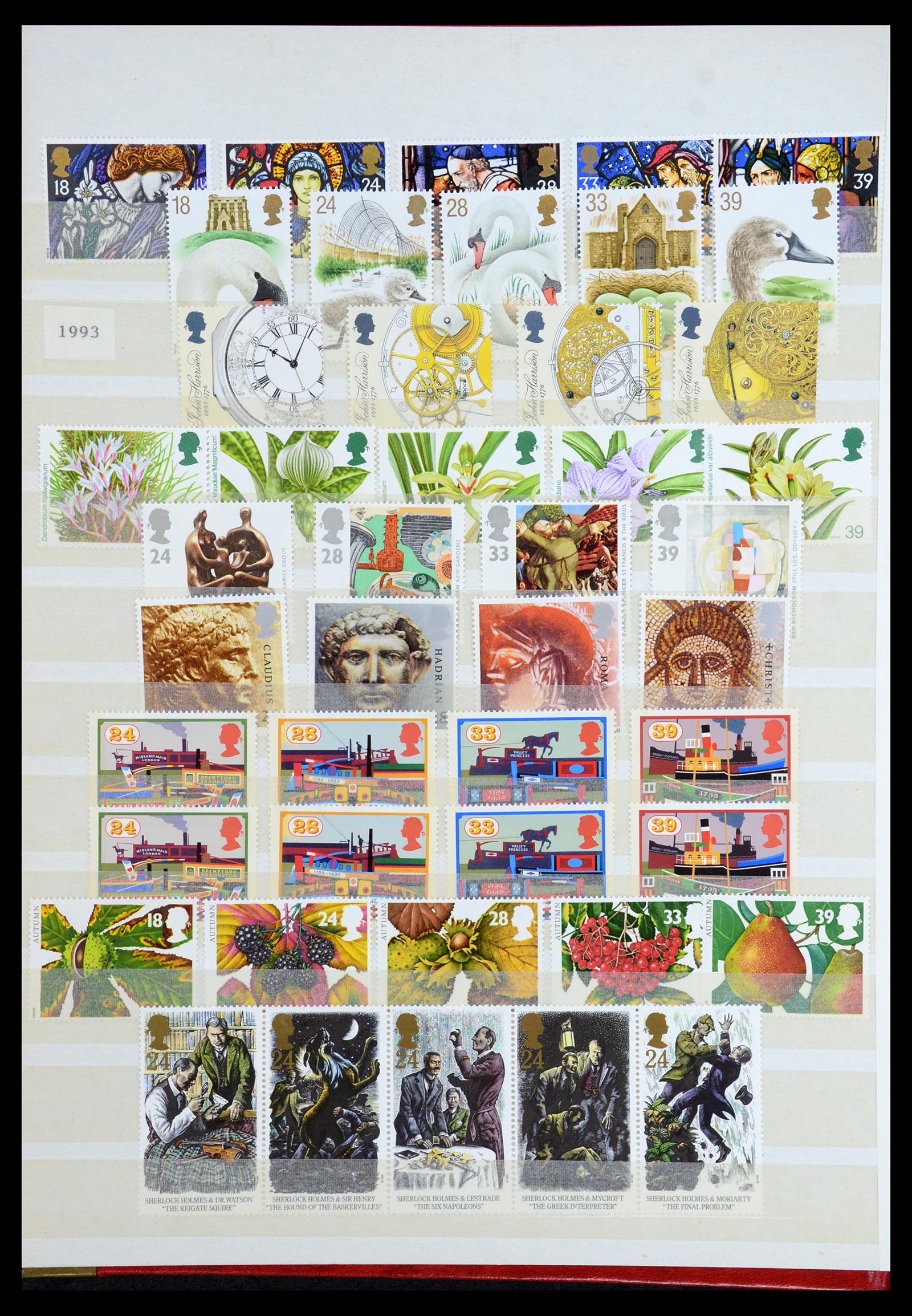 35715 012 - Postzegelverzameling 35715 Engeland 1981-2021!!!