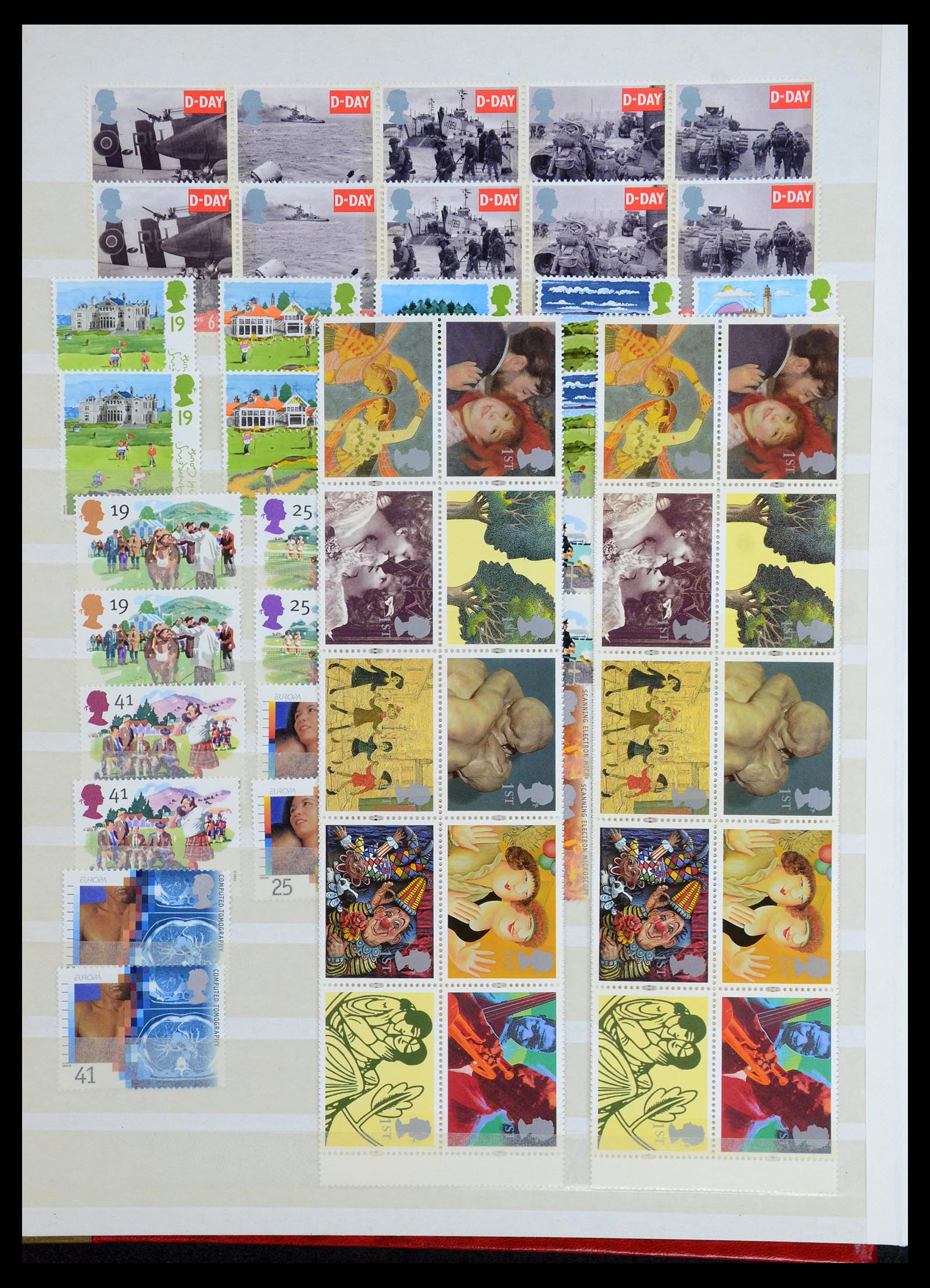 35715 014 - Postzegelverzameling 35715 Engeland 1981-2021!!!