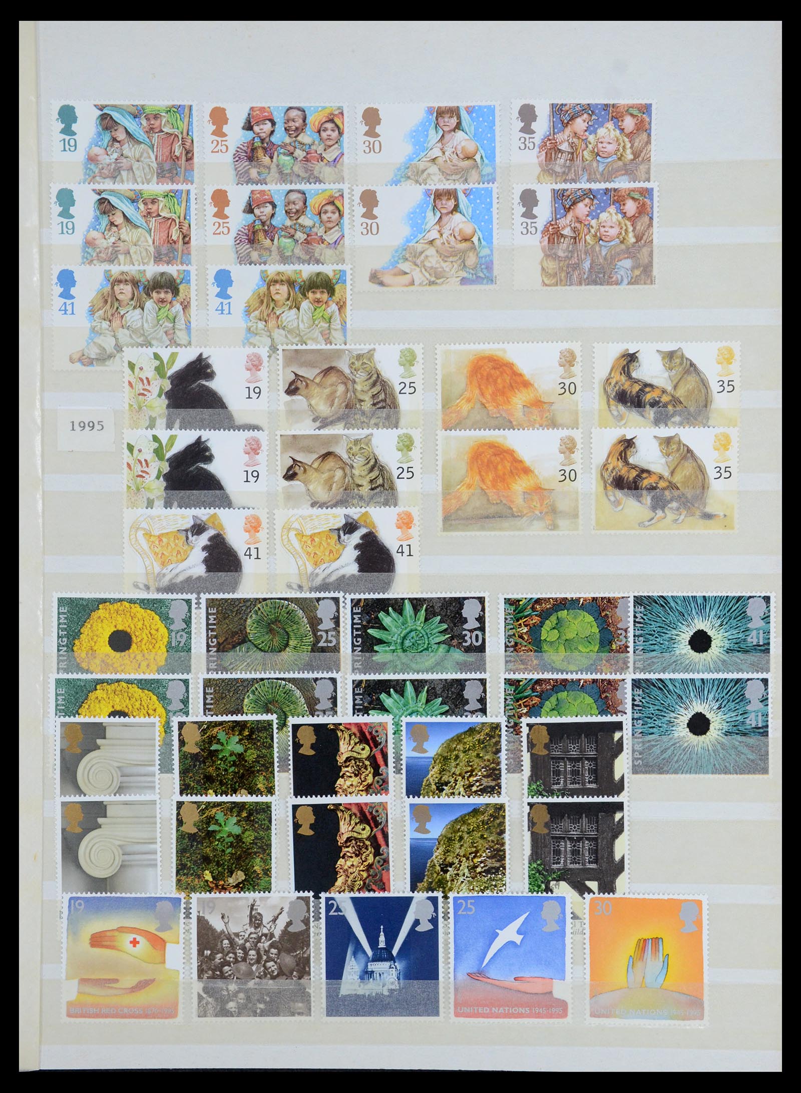 35715 015 - Postzegelverzameling 35715 Engeland 1981-2021!!!