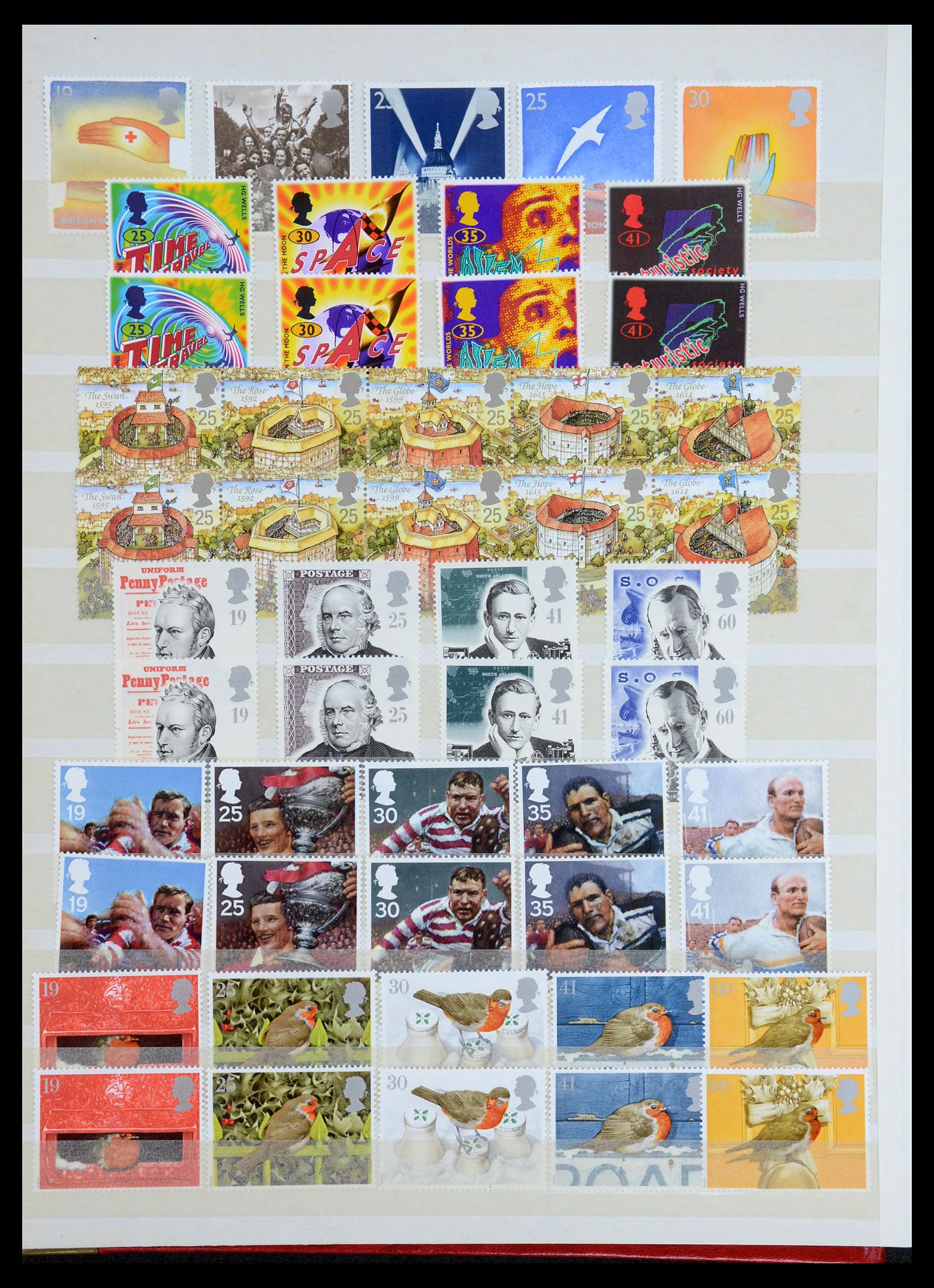 35715 016 - Postzegelverzameling 35715 Engeland 1981-2021!!!