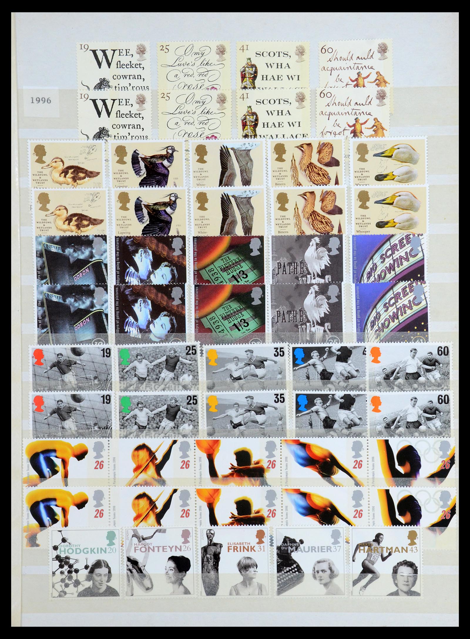 35715 017 - Postzegelverzameling 35715 Engeland 1981-2021!!!