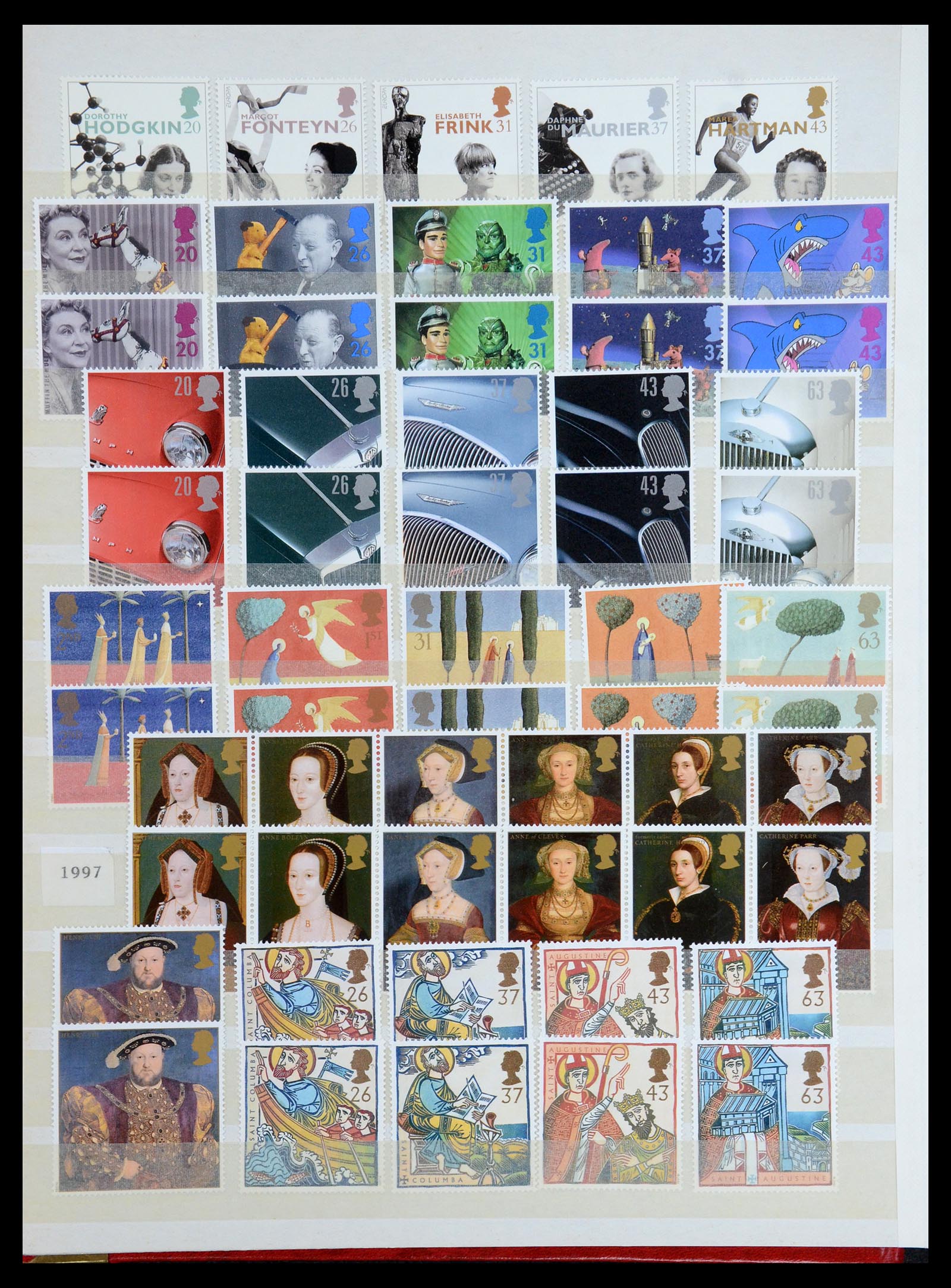 35715 018 - Postzegelverzameling 35715 Engeland 1981-2021!!!