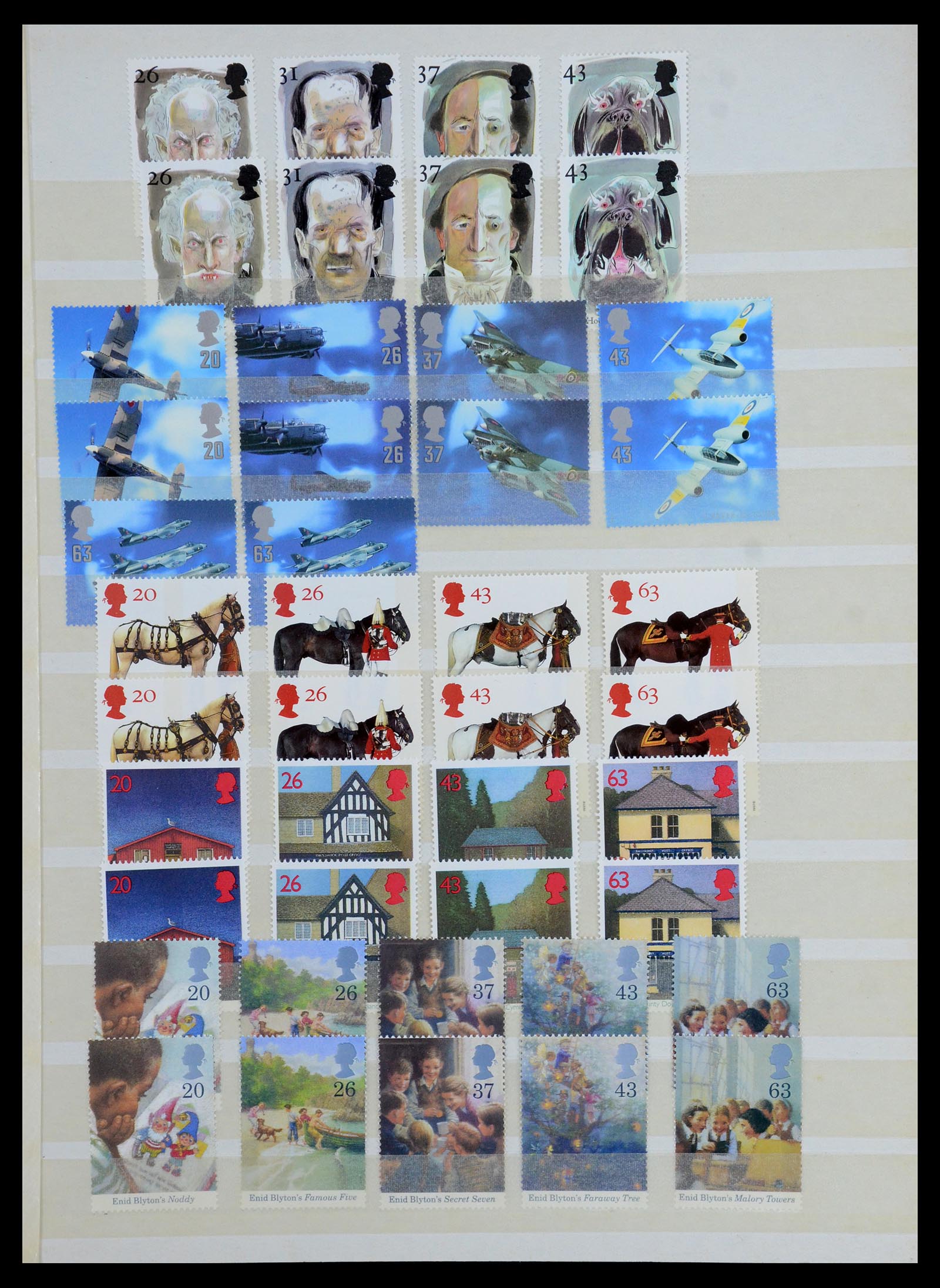 35715 019 - Postzegelverzameling 35715 Engeland 1981-2021!!!