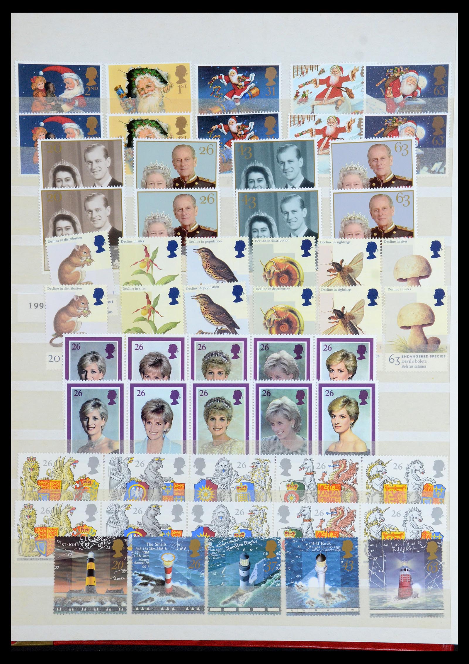 35715 020 - Postzegelverzameling 35715 Engeland 1981-2021!!!