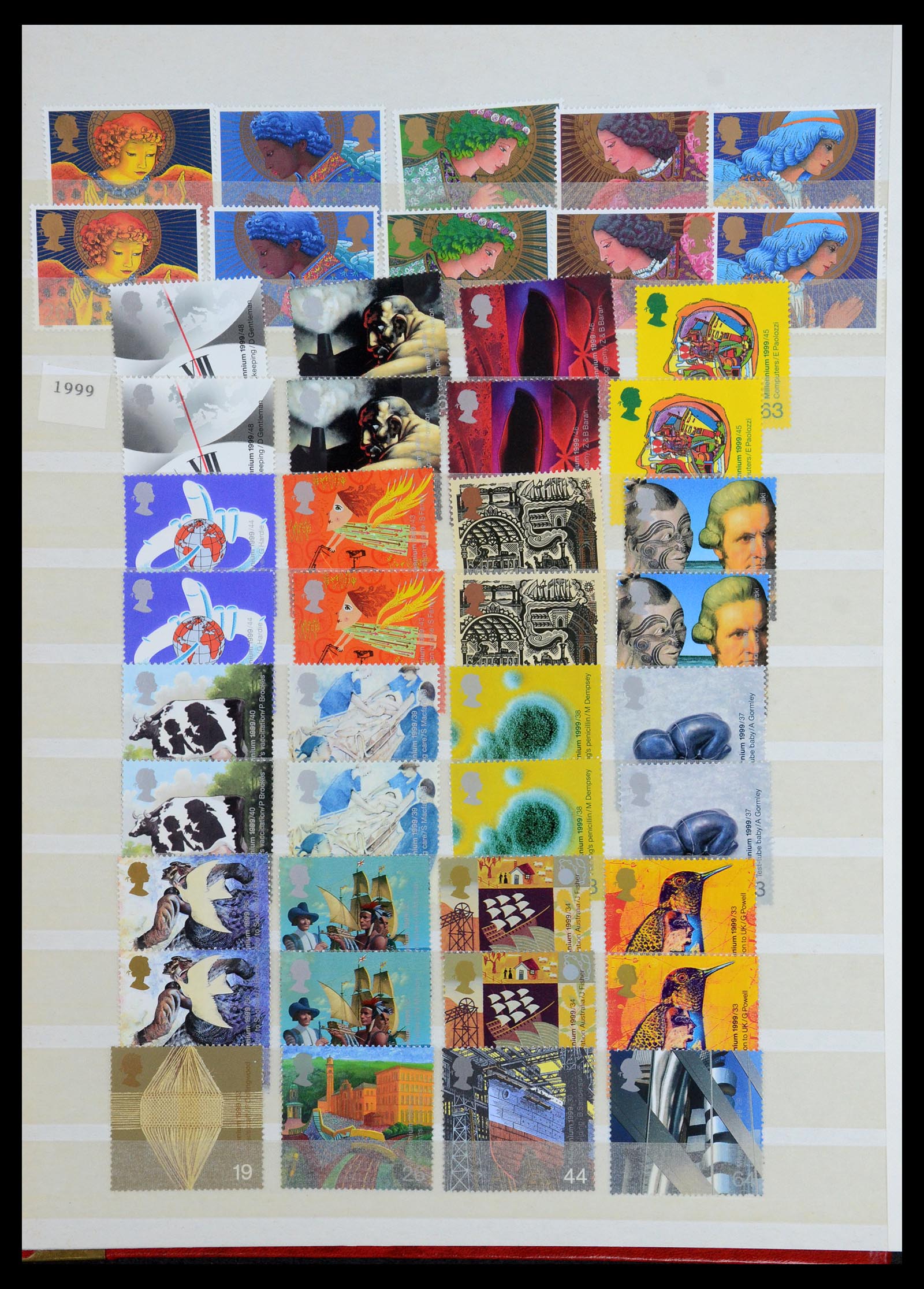 35715 022 - Postzegelverzameling 35715 Engeland 1981-2021!!!