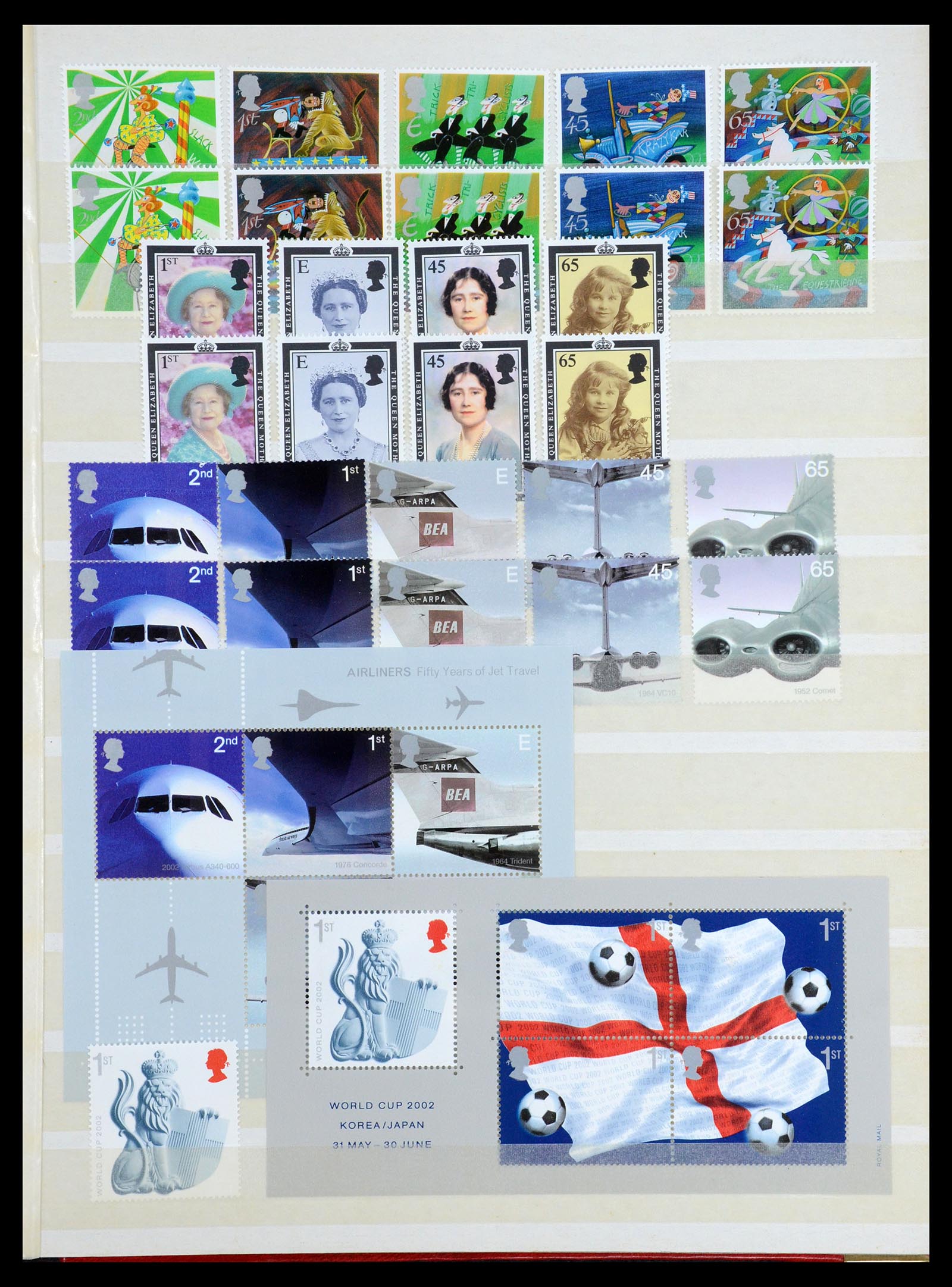 35715 031 - Postzegelverzameling 35715 Engeland 1981-2021!!!