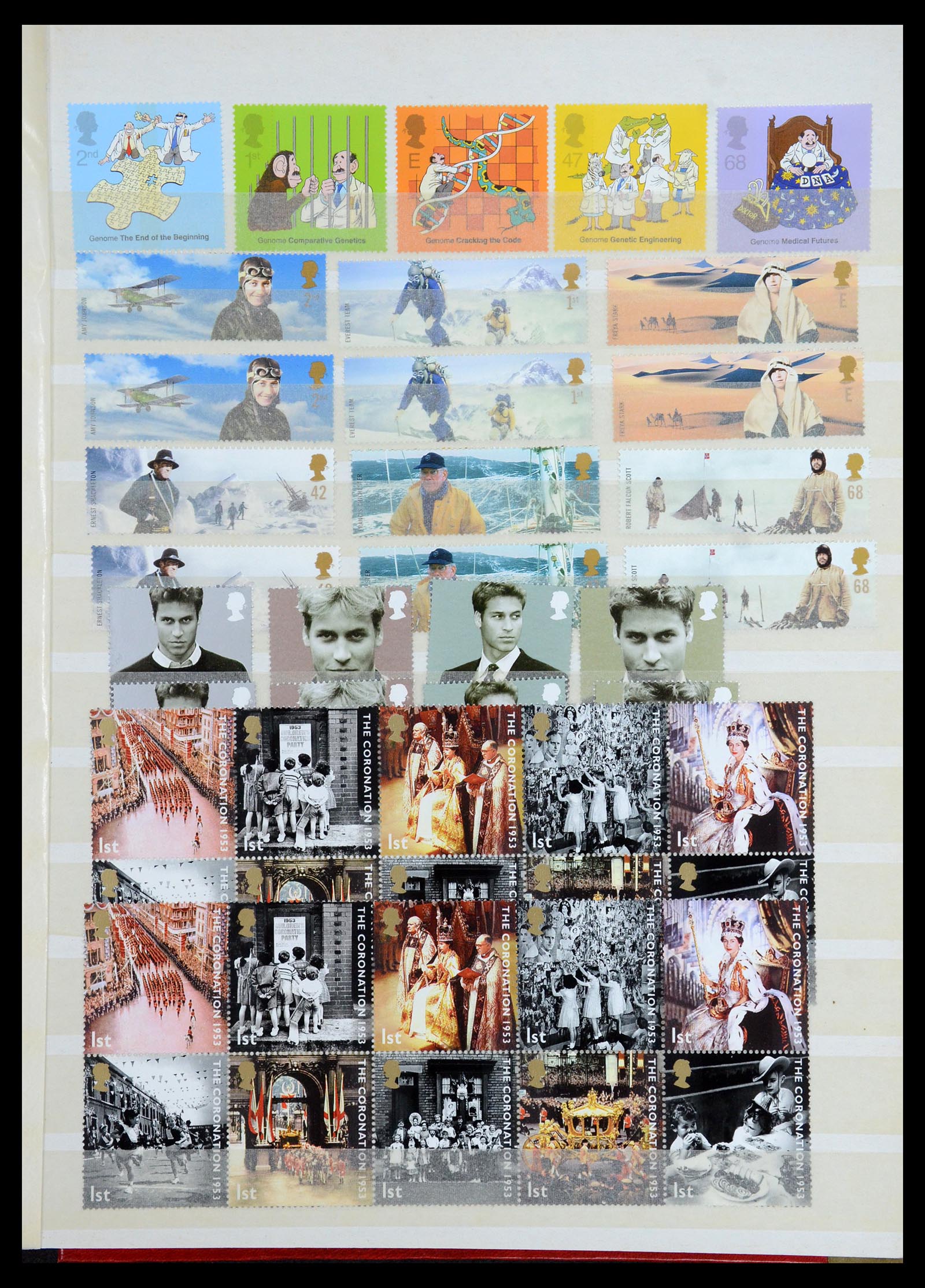 35715 035 - Postzegelverzameling 35715 Engeland 1981-2021!!!
