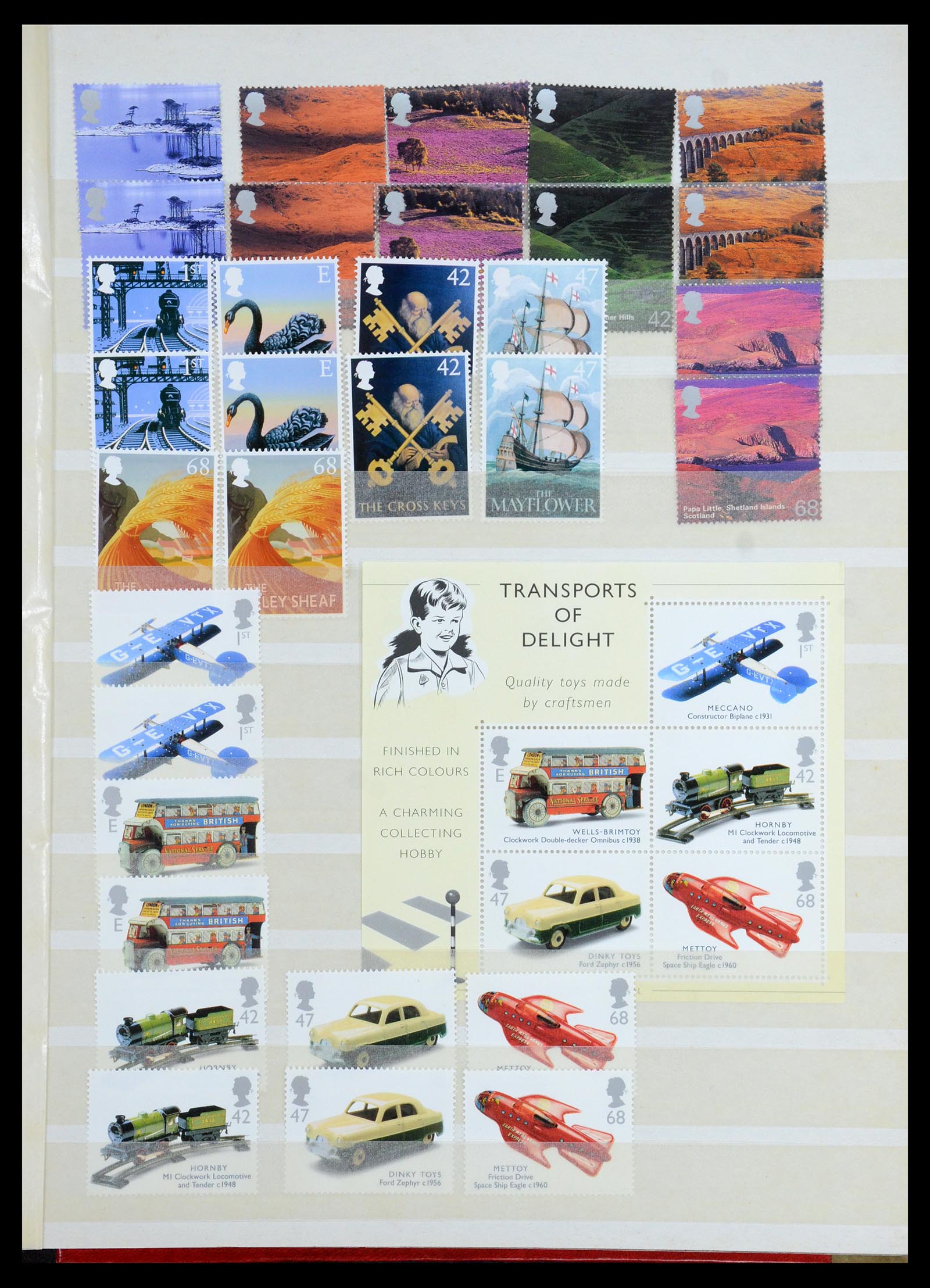 35715 037 - Postzegelverzameling 35715 Engeland 1981-2021!!!