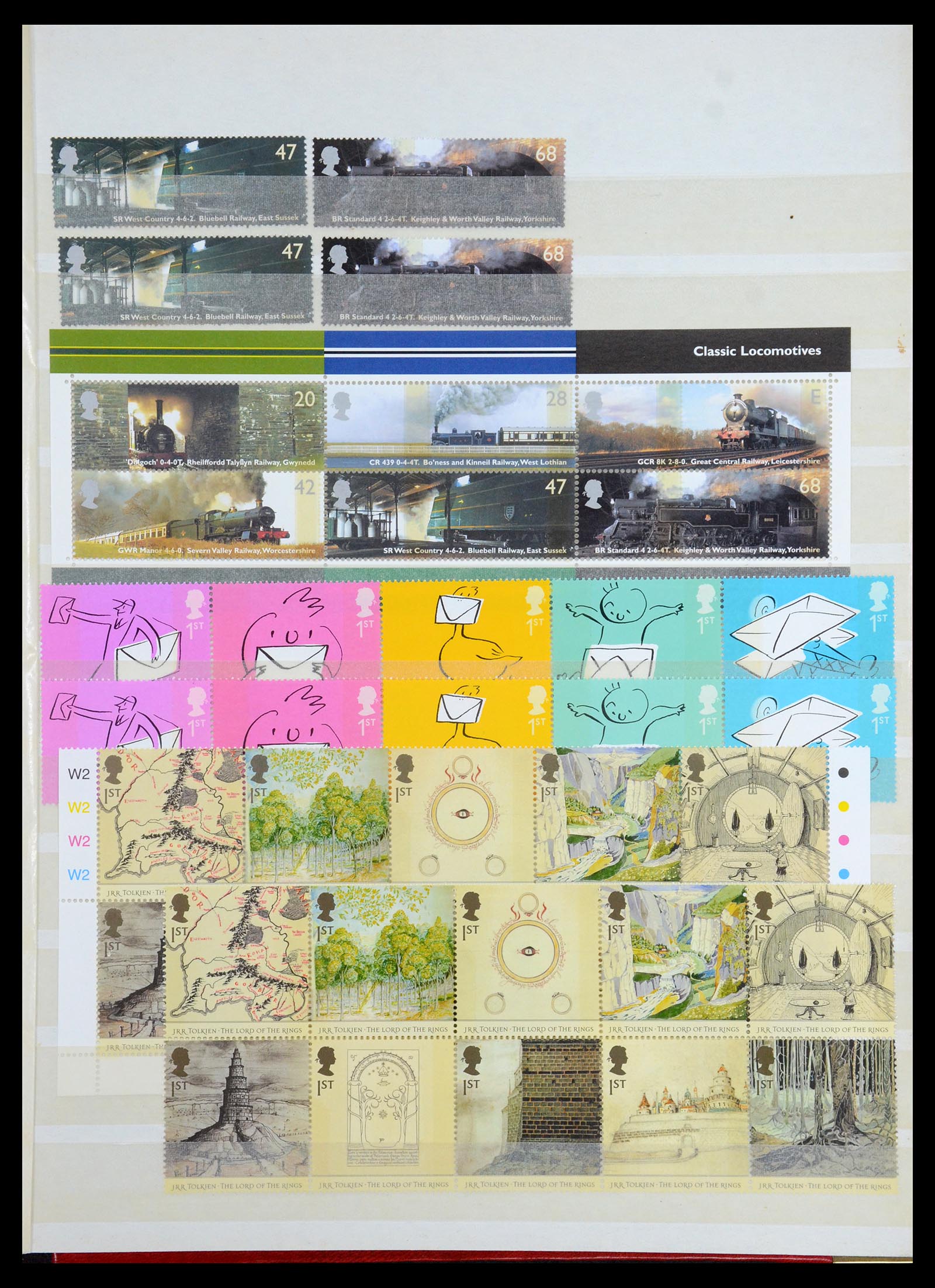 35715 039 - Postzegelverzameling 35715 Engeland 1981-2021!!!