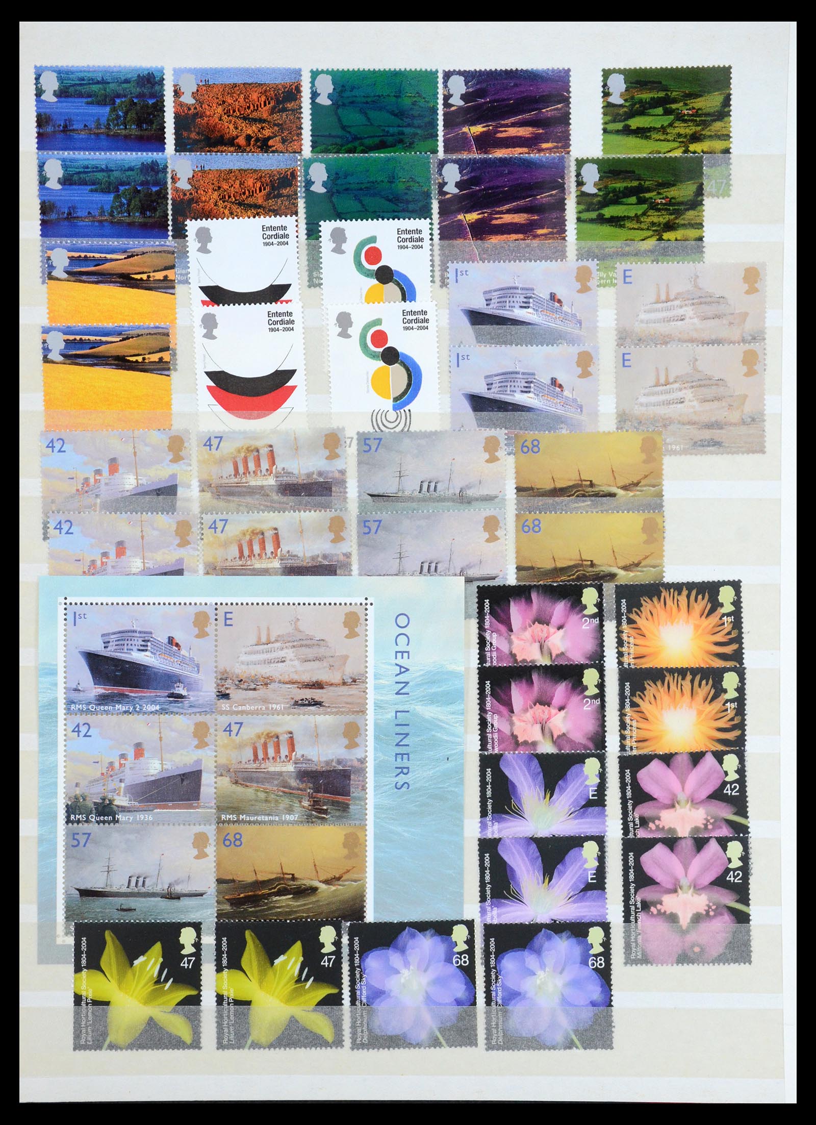 35715 040 - Postzegelverzameling 35715 Engeland 1981-2021!!!