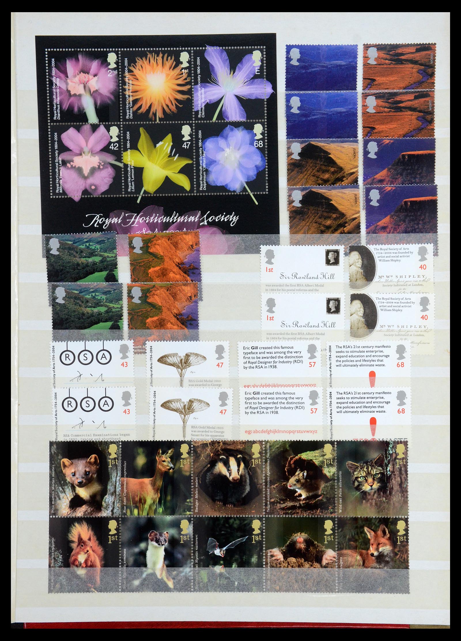 35715 041 - Postzegelverzameling 35715 Engeland 1981-2021!!!