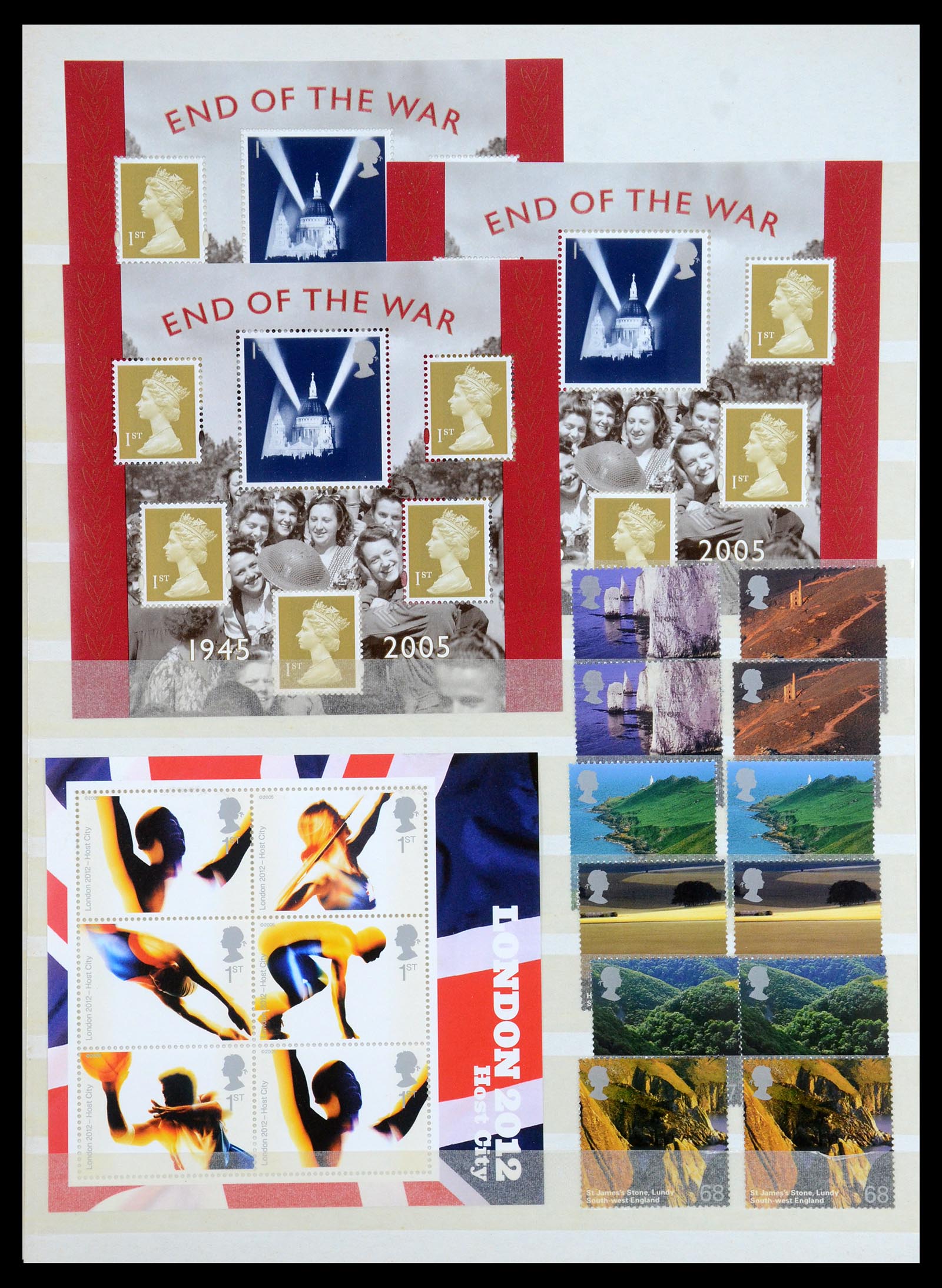 35715 046 - Postzegelverzameling 35715 Engeland 1981-2021!!!