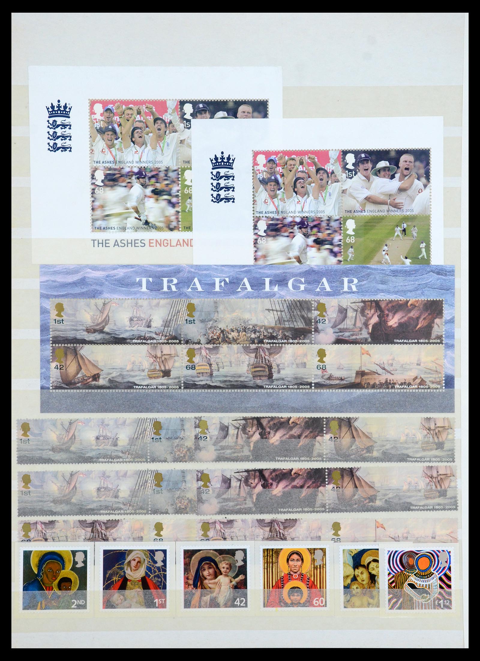 35715 048 - Postzegelverzameling 35715 Engeland 1981-2021!!!