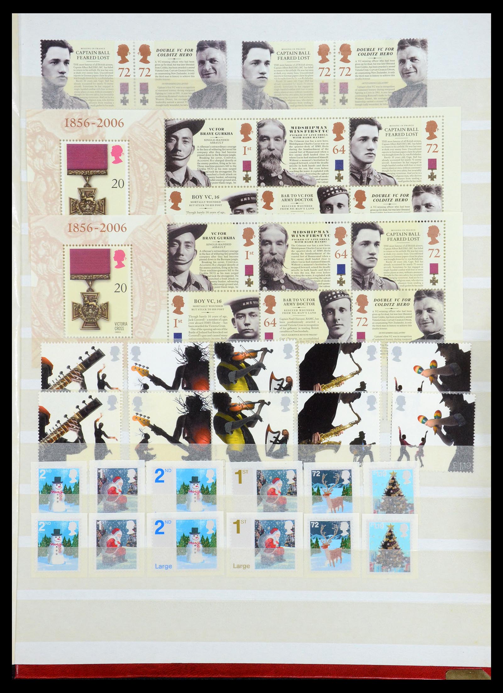35715 053 - Postzegelverzameling 35715 Engeland 1981-2021!!!