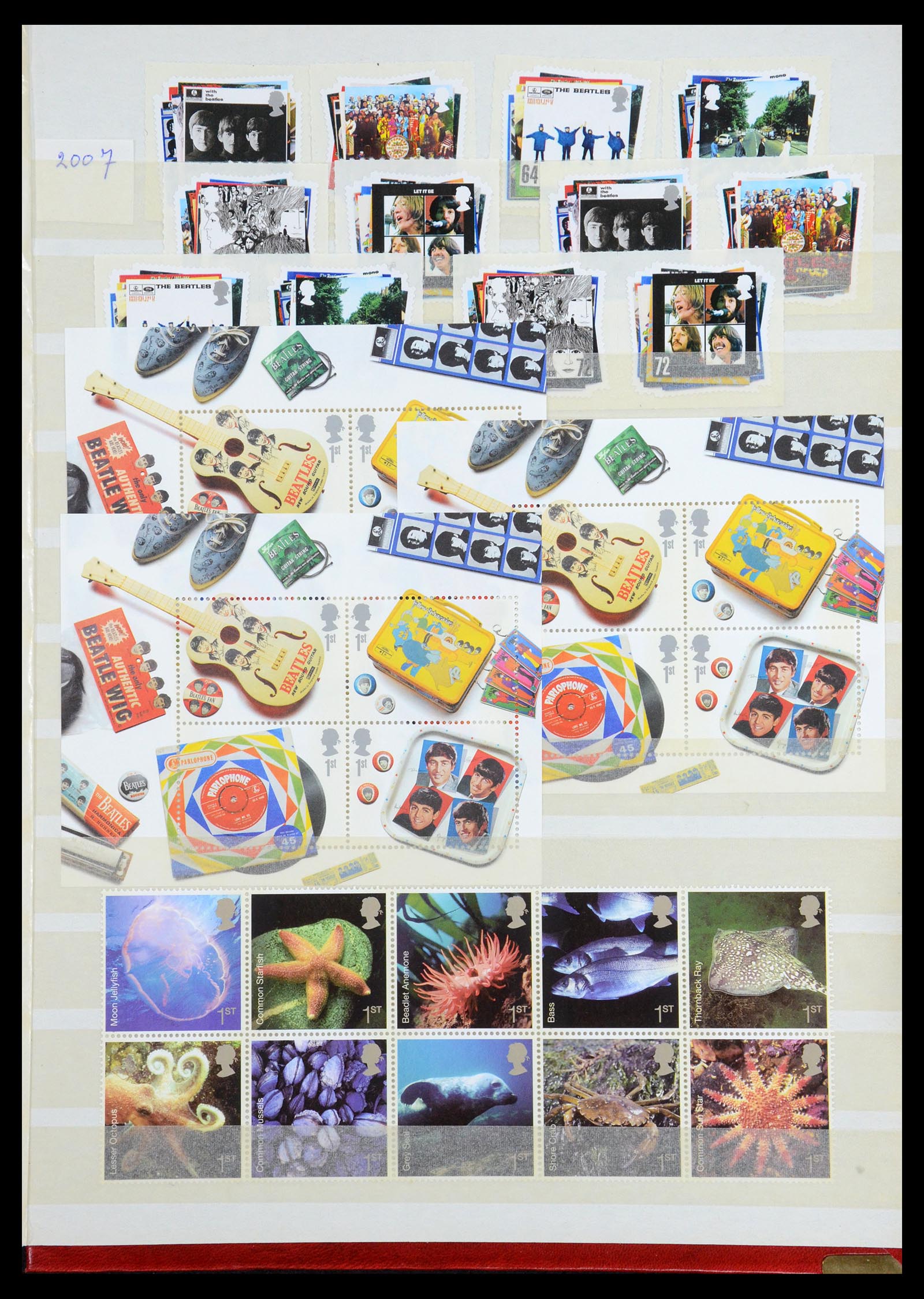35715 055 - Postzegelverzameling 35715 Engeland 1981-2021!!!