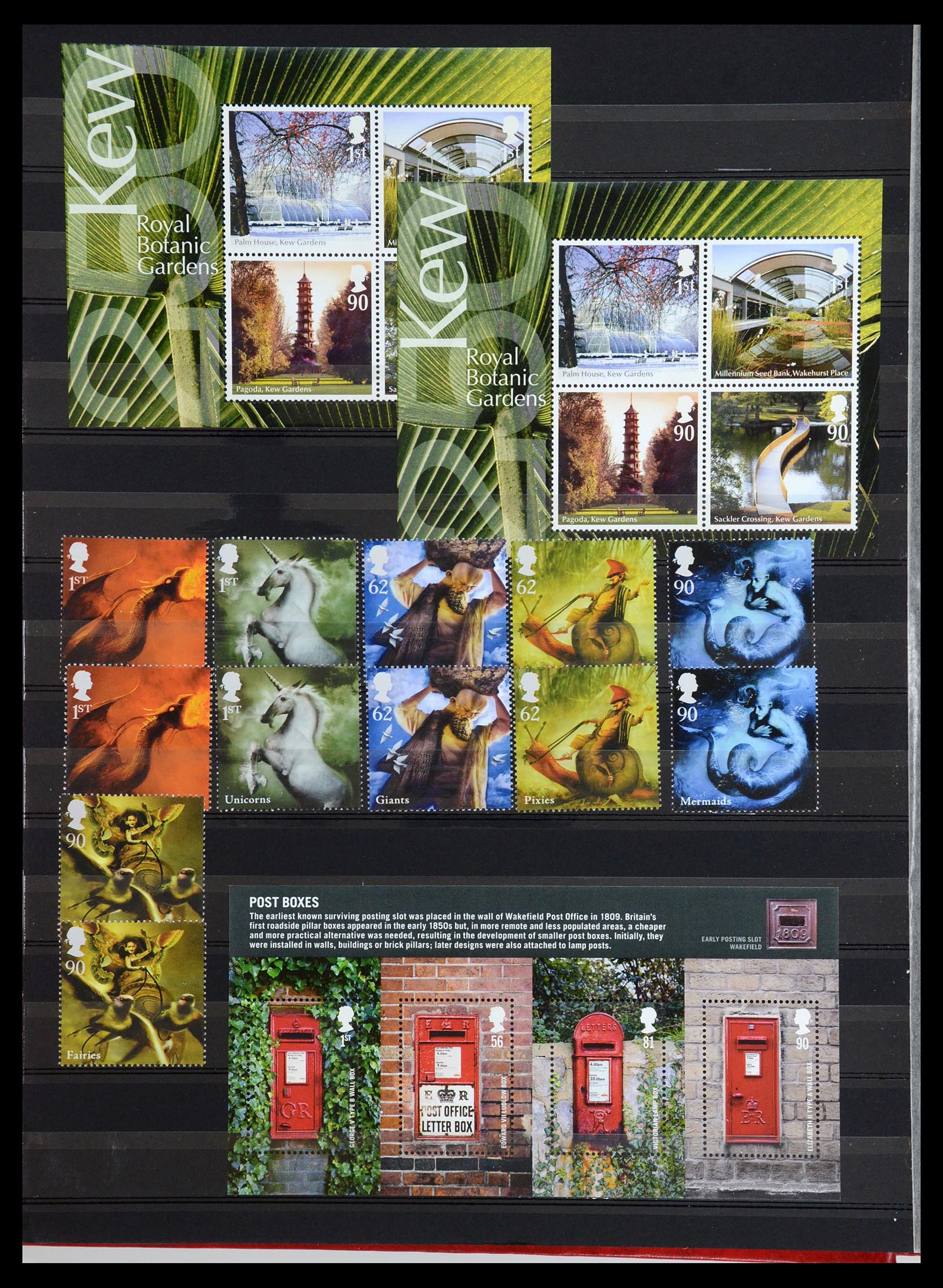 35715 072 - Postzegelverzameling 35715 Engeland 1981-2021!!!