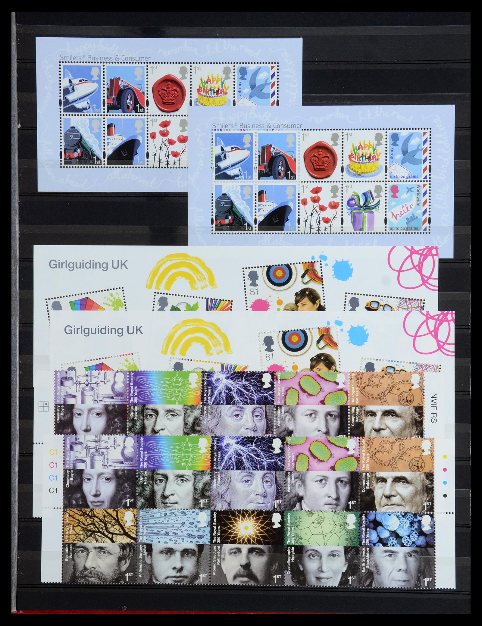 35715 077 - Postzegelverzameling 35715 Engeland 1981-2021!!!