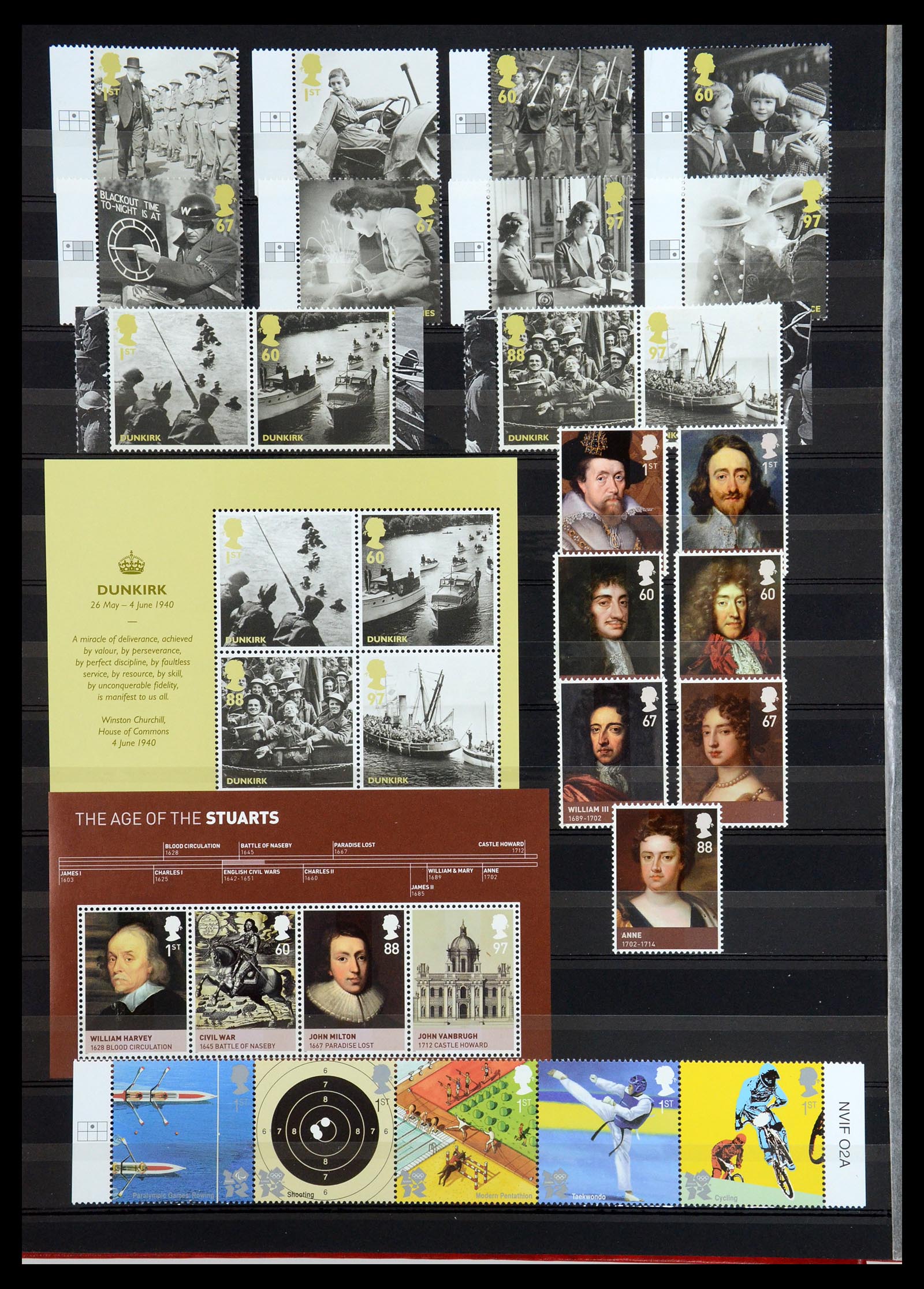 35715 080 - Postzegelverzameling 35715 Engeland 1981-2021!!!