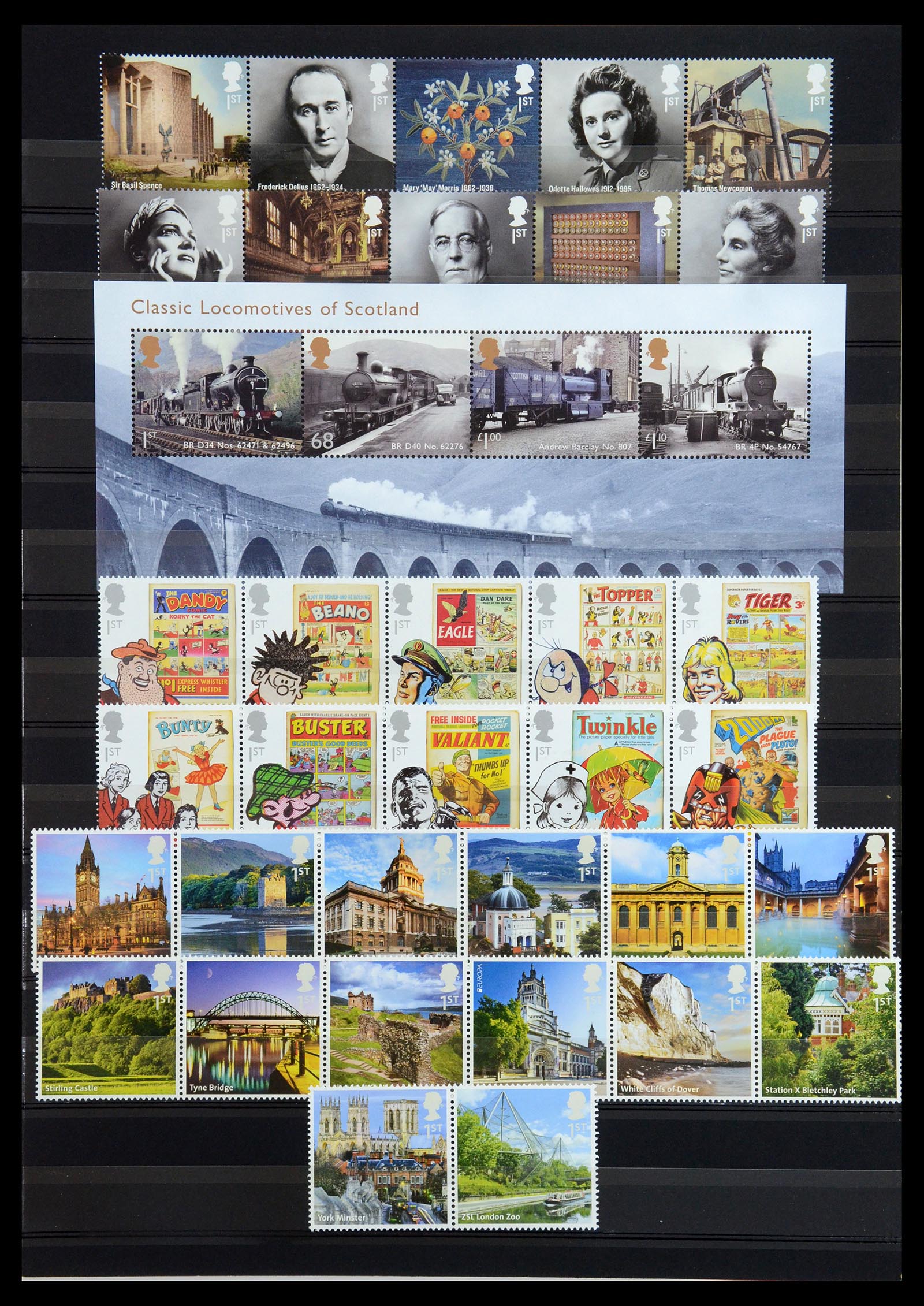 35715 090 - Postzegelverzameling 35715 Engeland 1981-2021!!!
