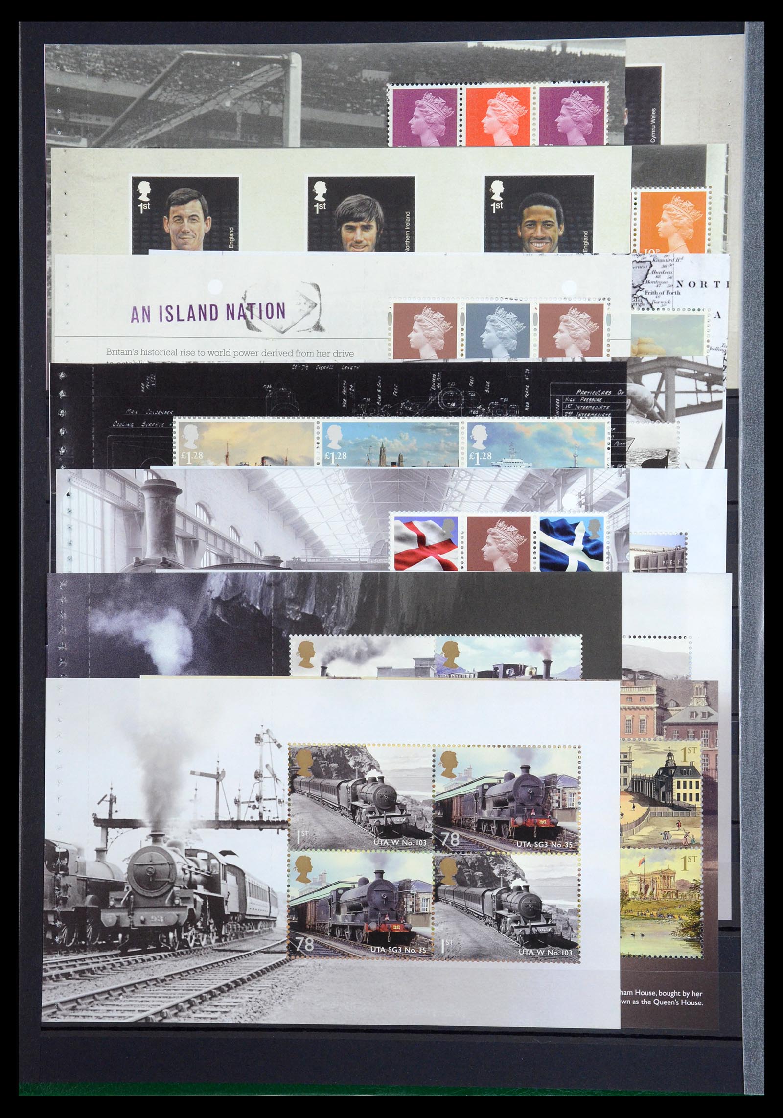 35715 099 - Postzegelverzameling 35715 Engeland 1981-2021!!!