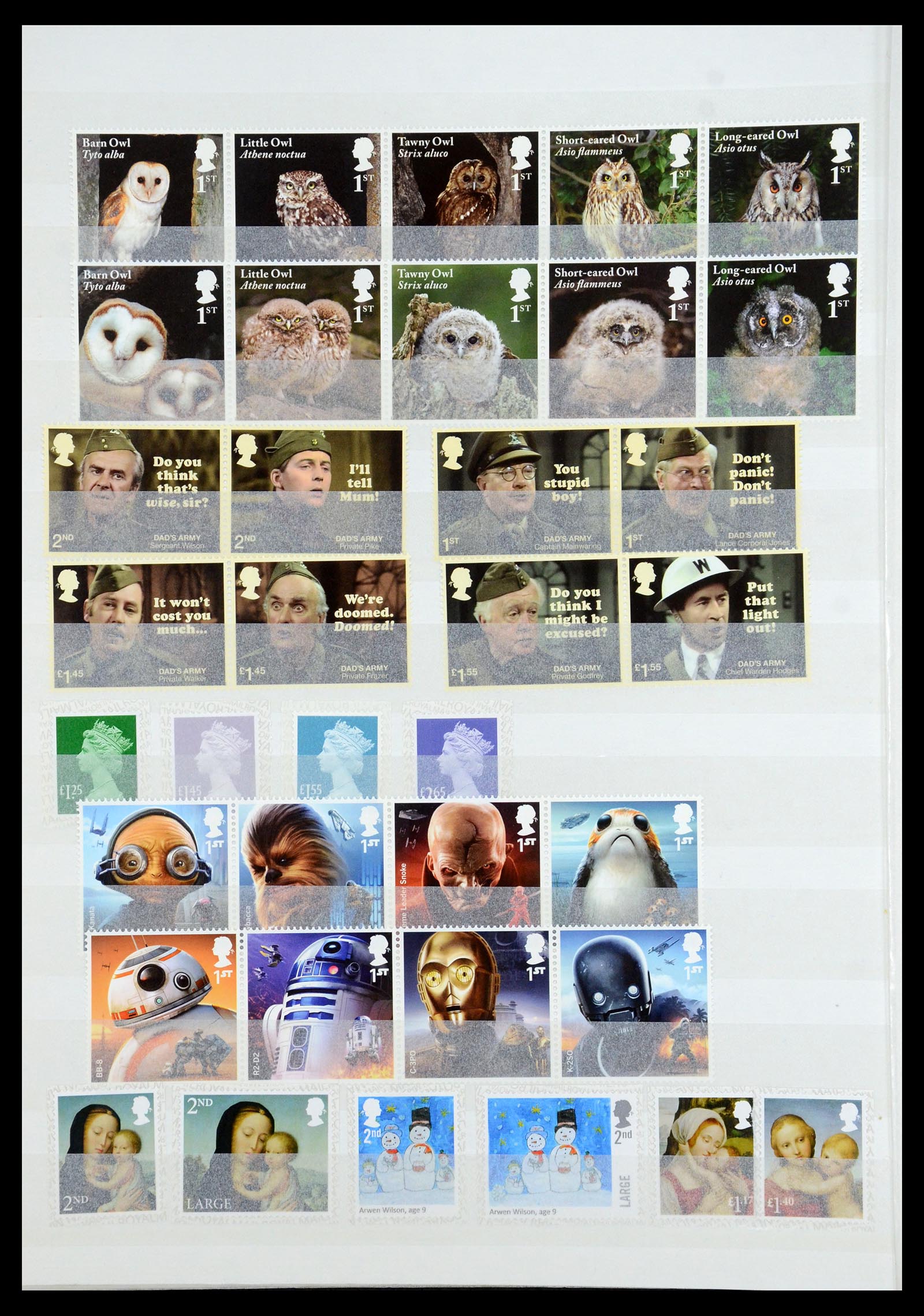 35715 182 - Postzegelverzameling 35715 Engeland 1981-2021!!!