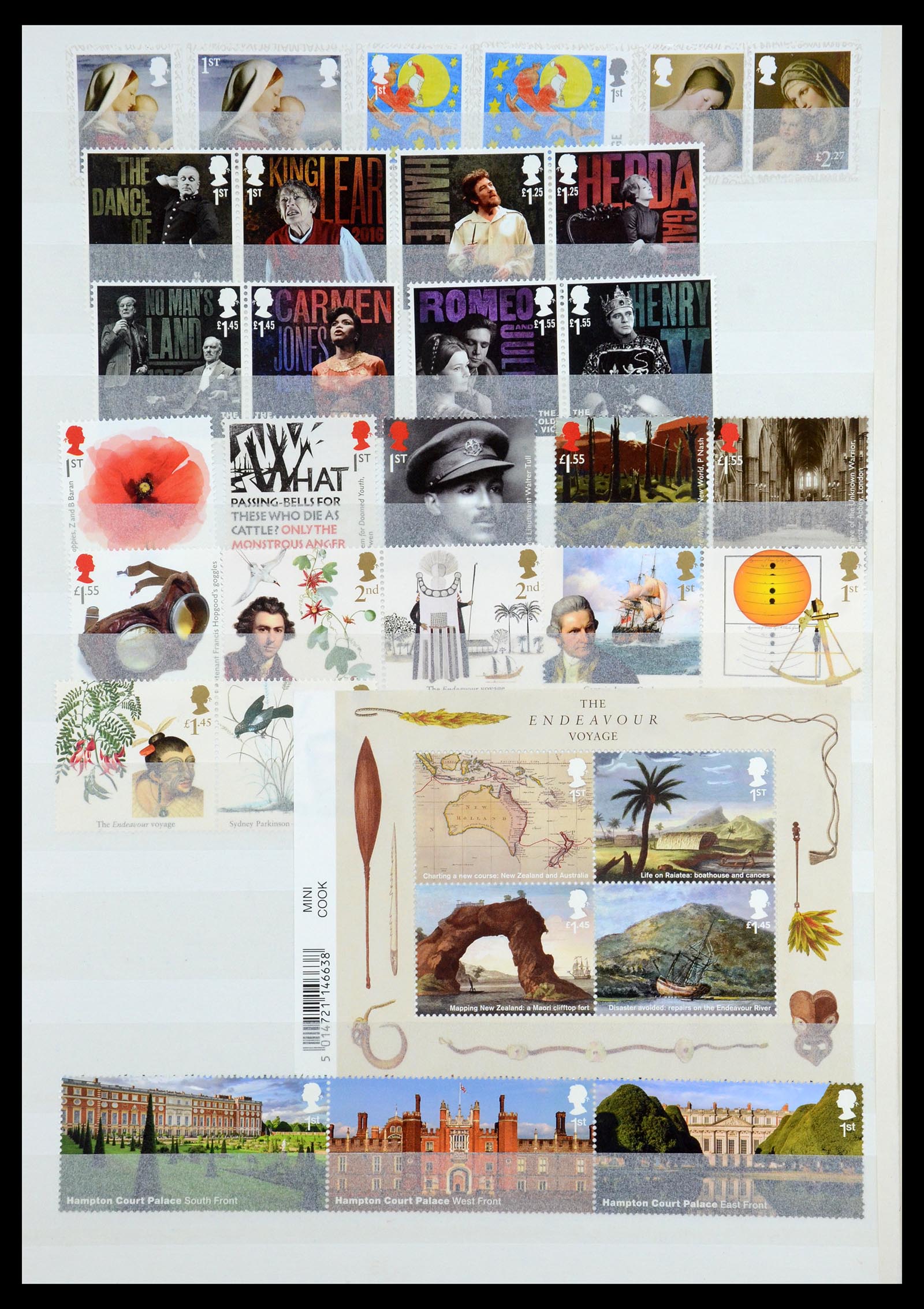 35715 183 - Postzegelverzameling 35715 Engeland 1981-2021!!!