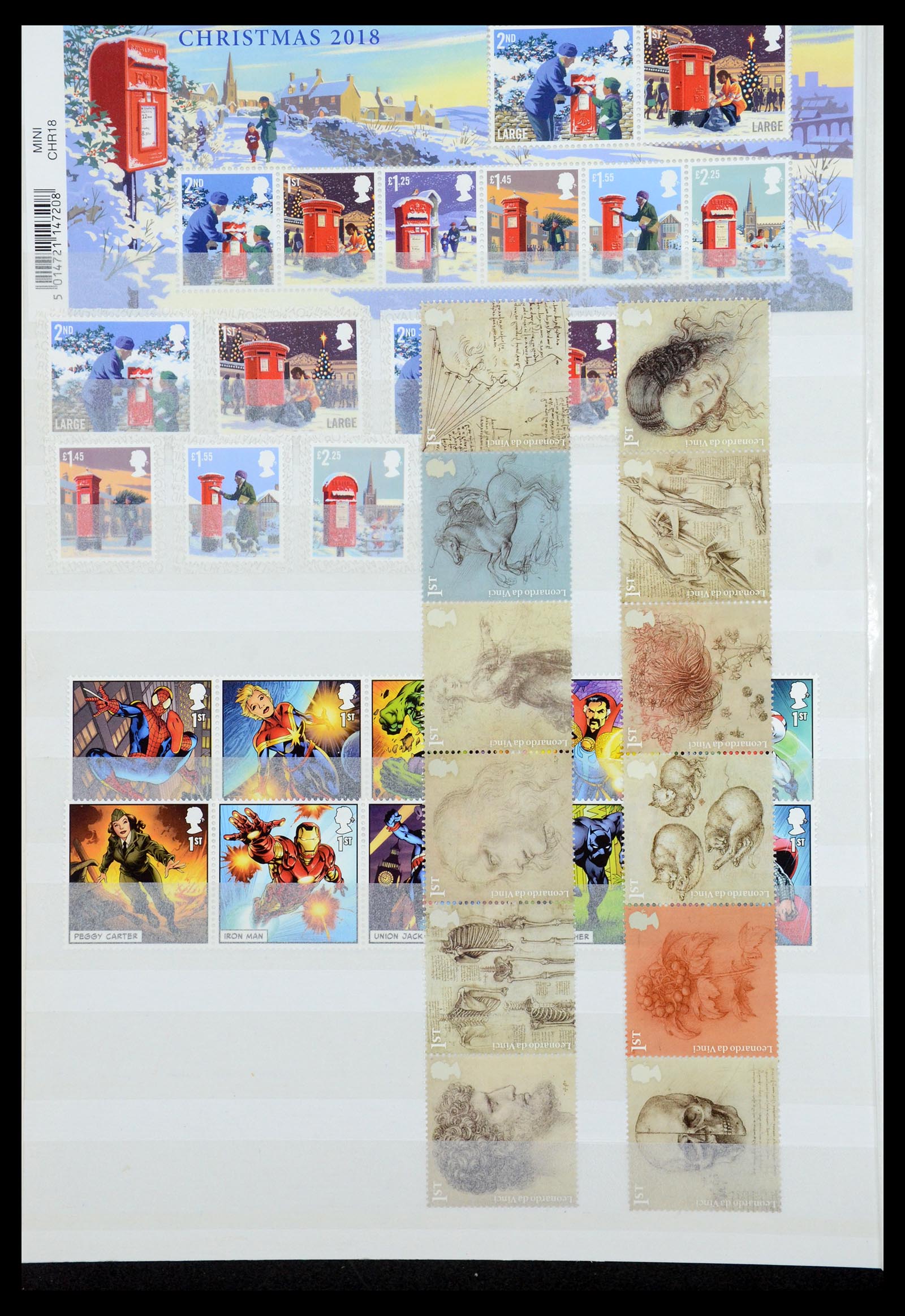 35715 186 - Postzegelverzameling 35715 Engeland 1981-2021!!!
