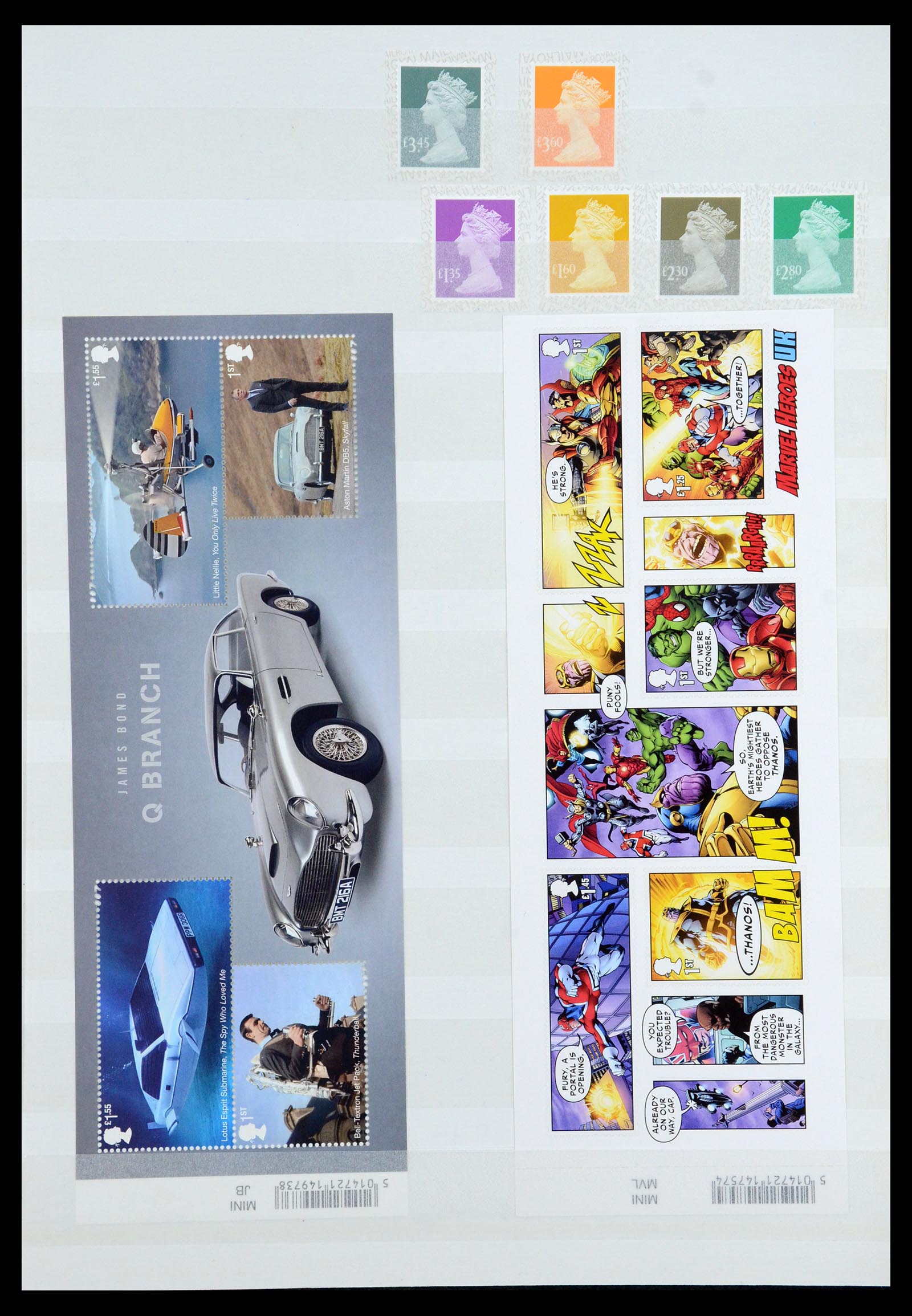 35715 187 - Postzegelverzameling 35715 Engeland 1981-2021!!!