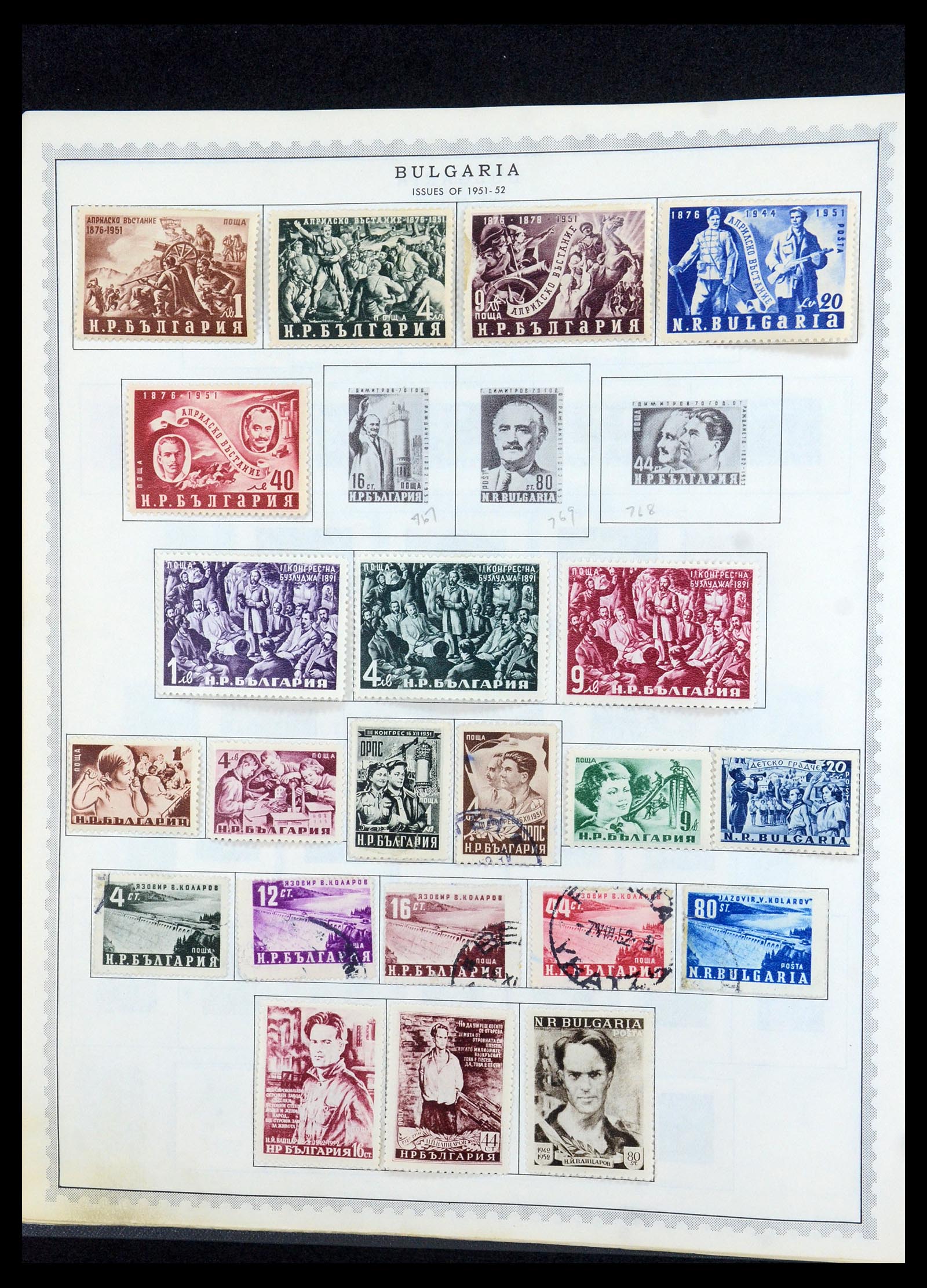 35716 022 - Postzegelverzameling 35716 Oost Europa 1870-1990.
