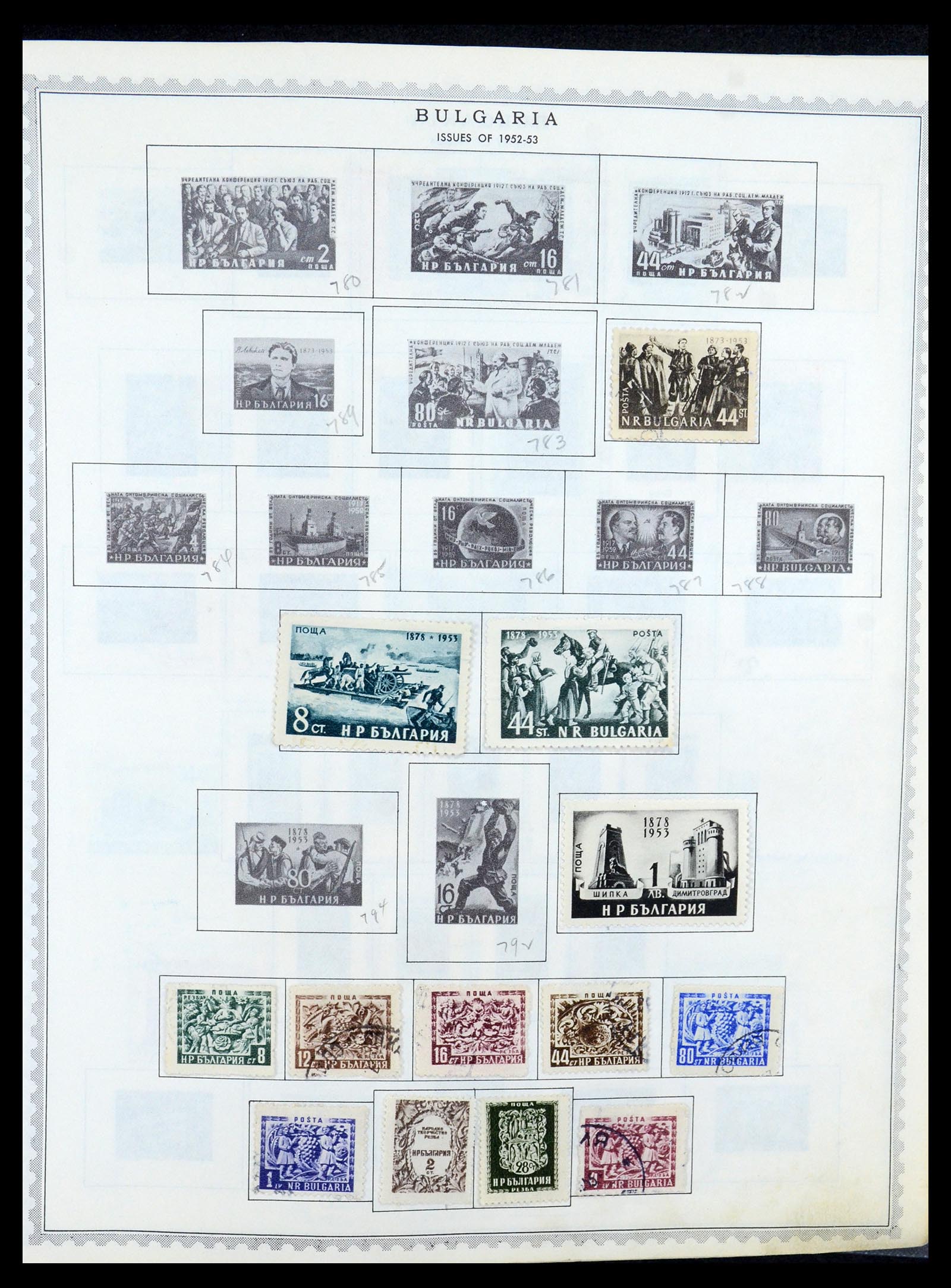 35716 023 - Postzegelverzameling 35716 Oost Europa 1870-1990.