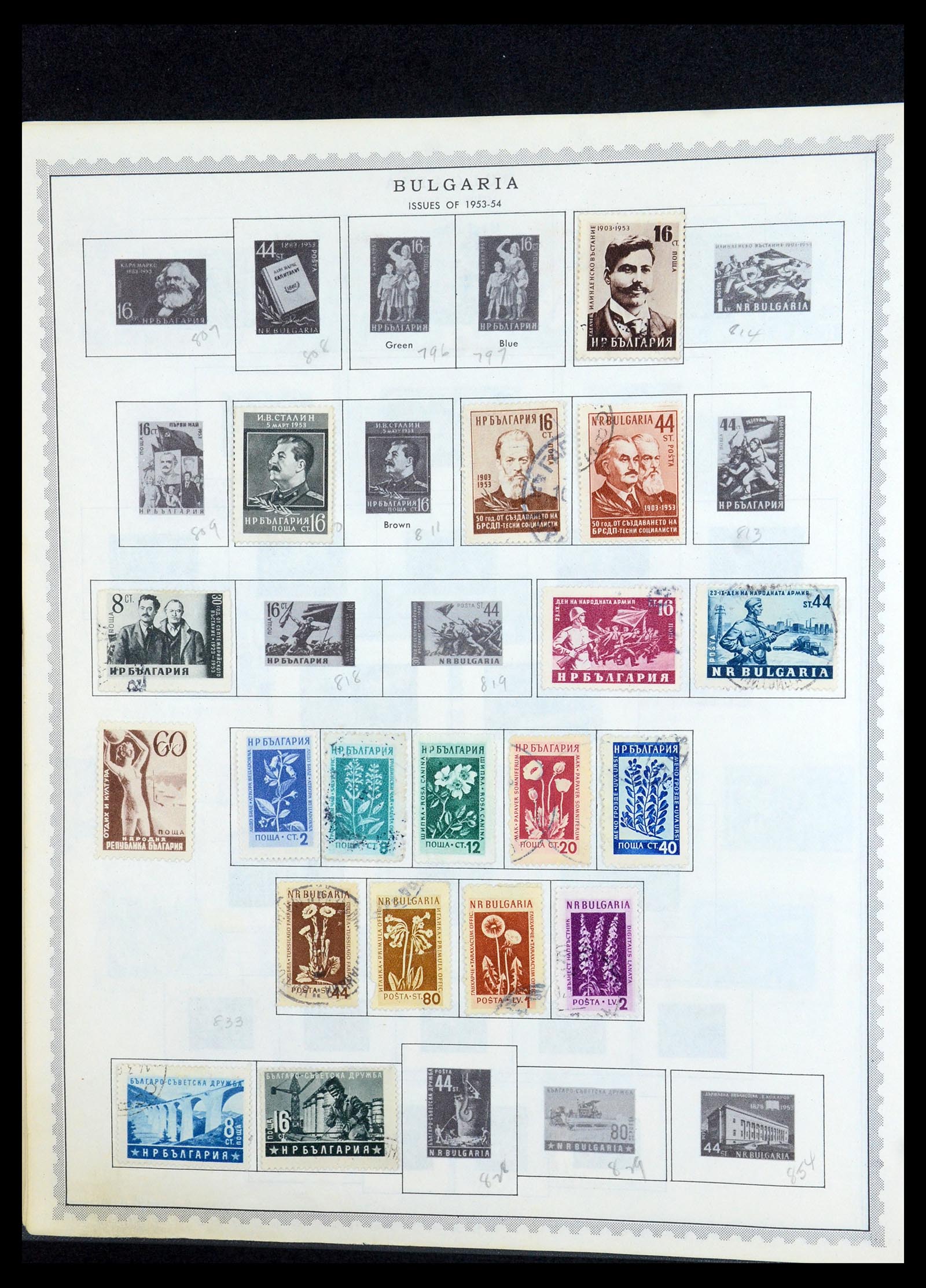 35716 024 - Postzegelverzameling 35716 Oost Europa 1870-1990.