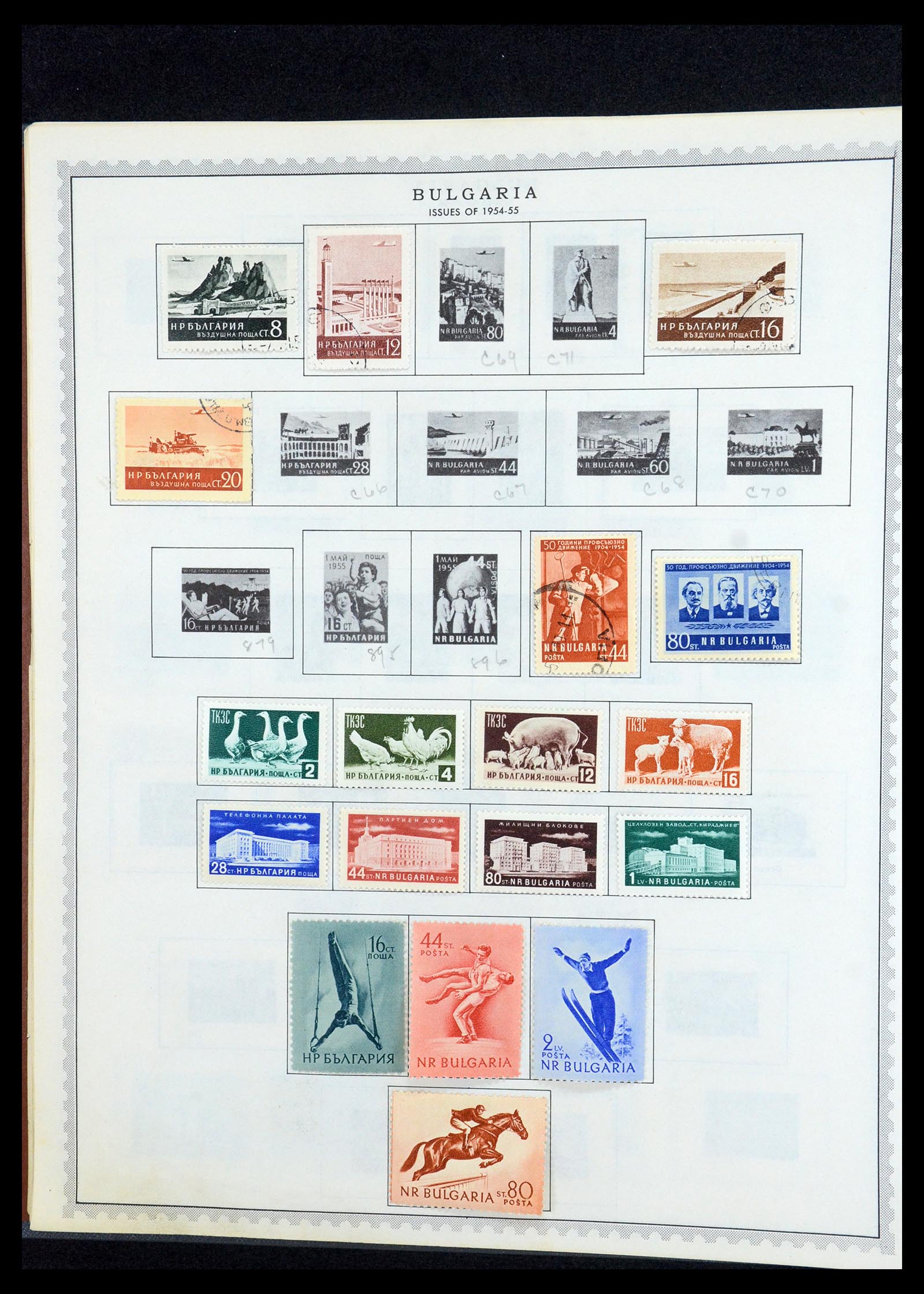 35716 026 - Postzegelverzameling 35716 Oost Europa 1870-1990.