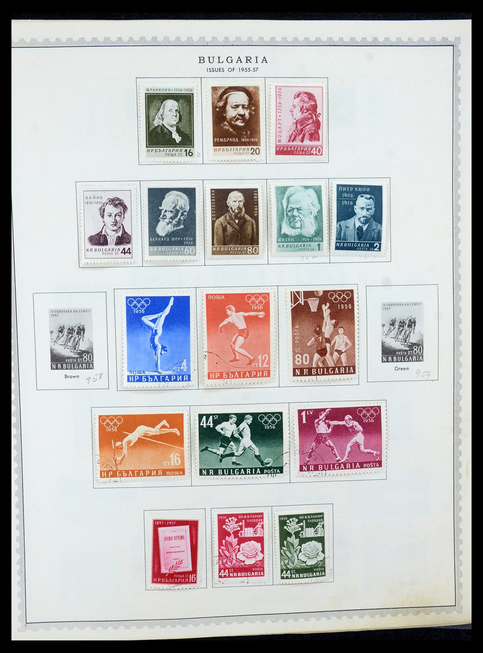 35716 029 - Postzegelverzameling 35716 Oost Europa 1870-1990.