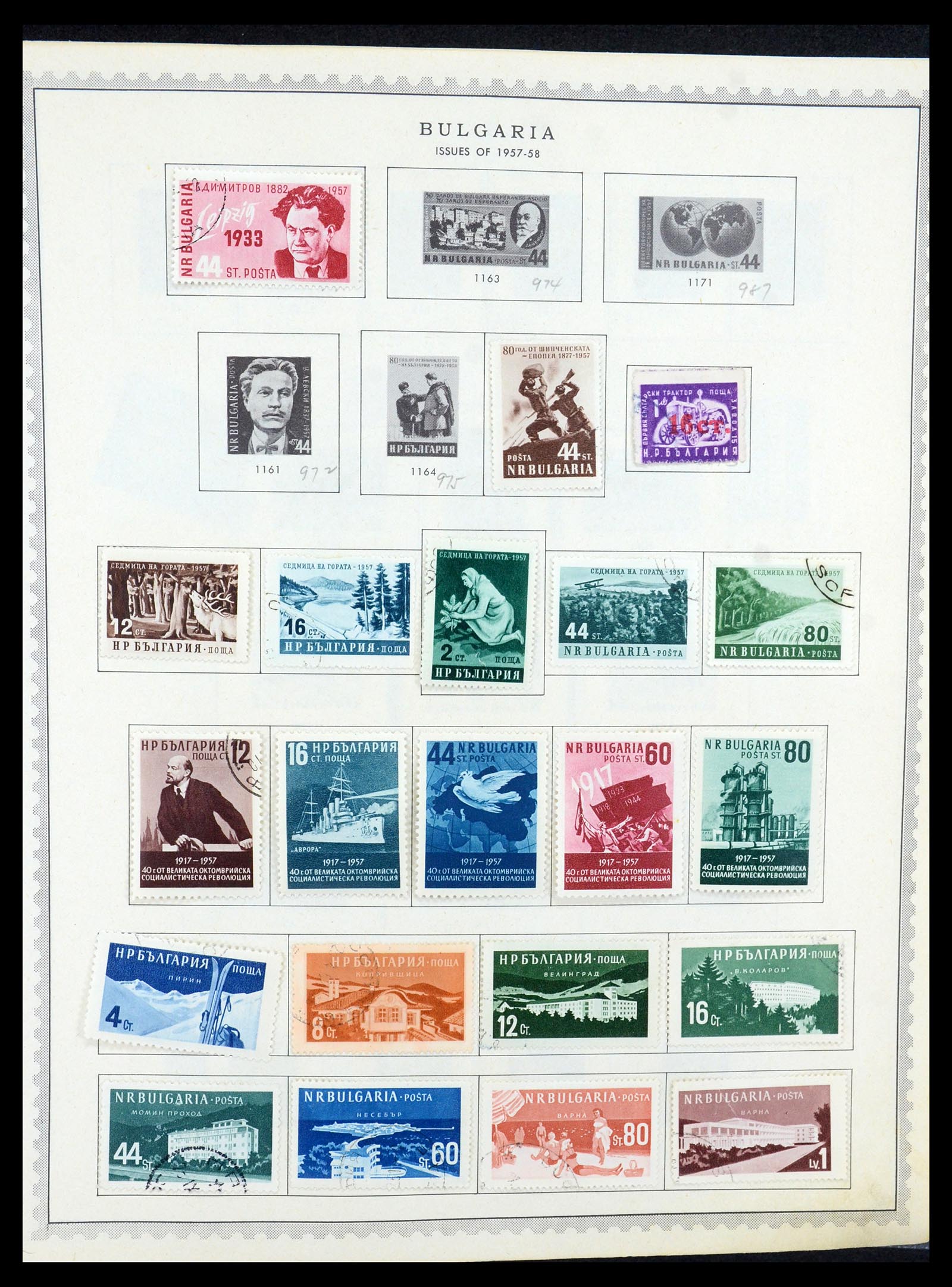 35716 031 - Postzegelverzameling 35716 Oost Europa 1870-1990.