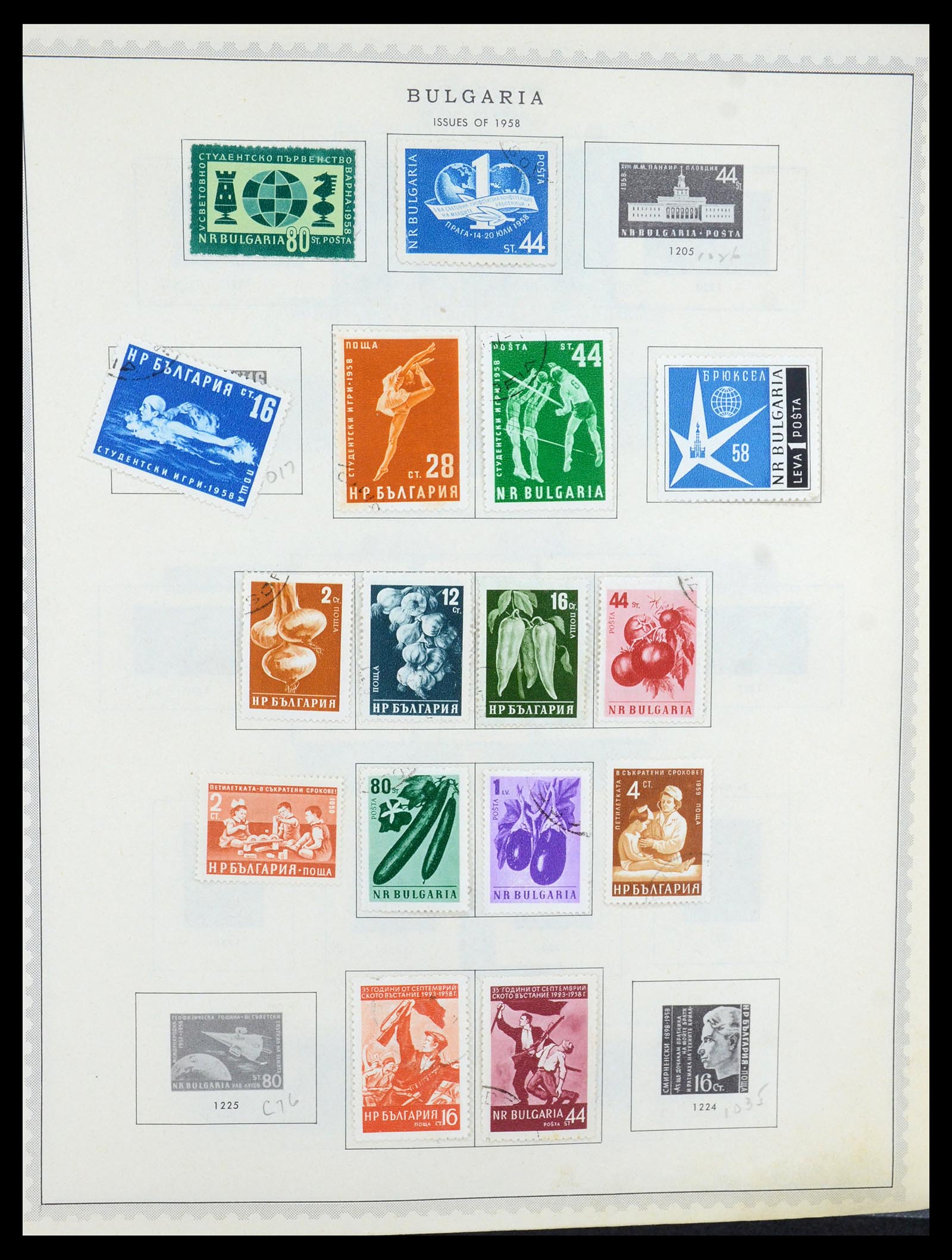 35716 033 - Postzegelverzameling 35716 Oost Europa 1870-1990.
