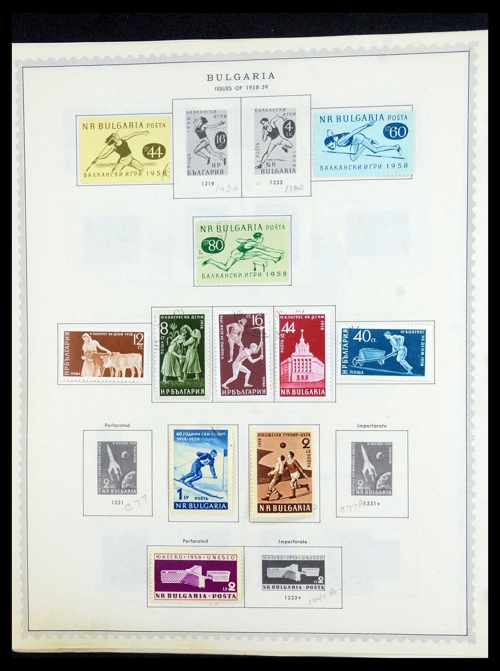 35716 034 - Postzegelverzameling 35716 Oost Europa 1870-1990.