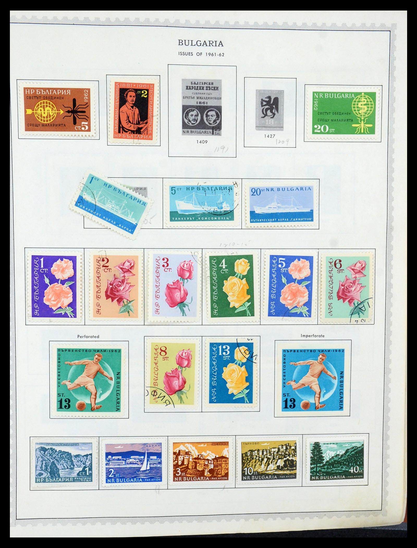 35716 045 - Postzegelverzameling 35716 Oost Europa 1870-1990.