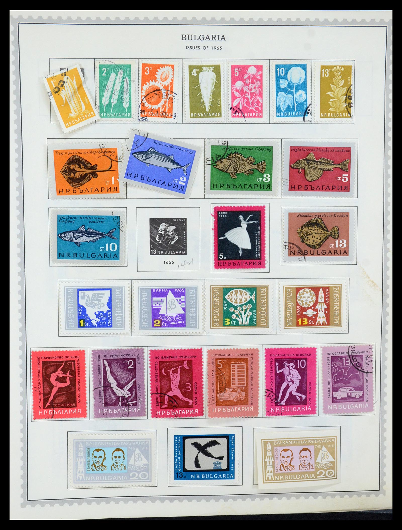 35716 057 - Postzegelverzameling 35716 Oost Europa 1870-1990.