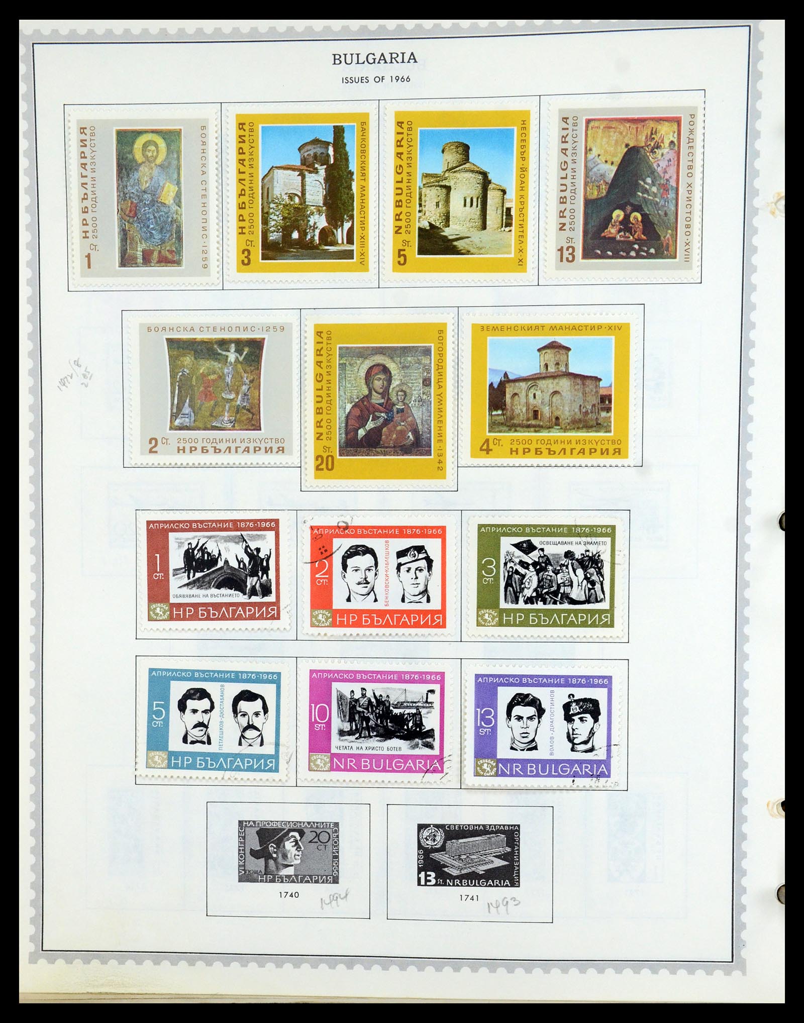 35716 060 - Postzegelverzameling 35716 Oost Europa 1870-1990.