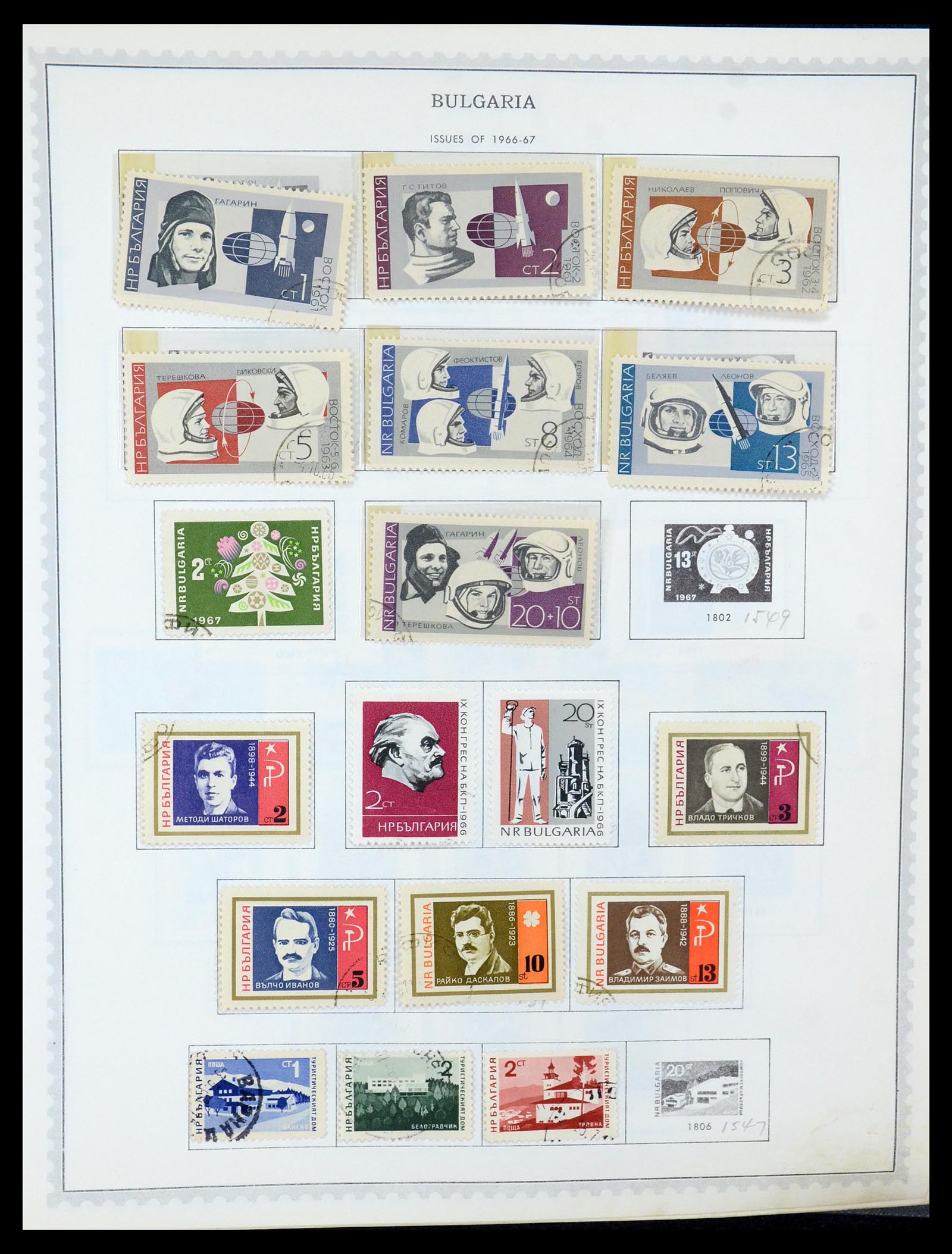 35716 063 - Postzegelverzameling 35716 Oost Europa 1870-1990.