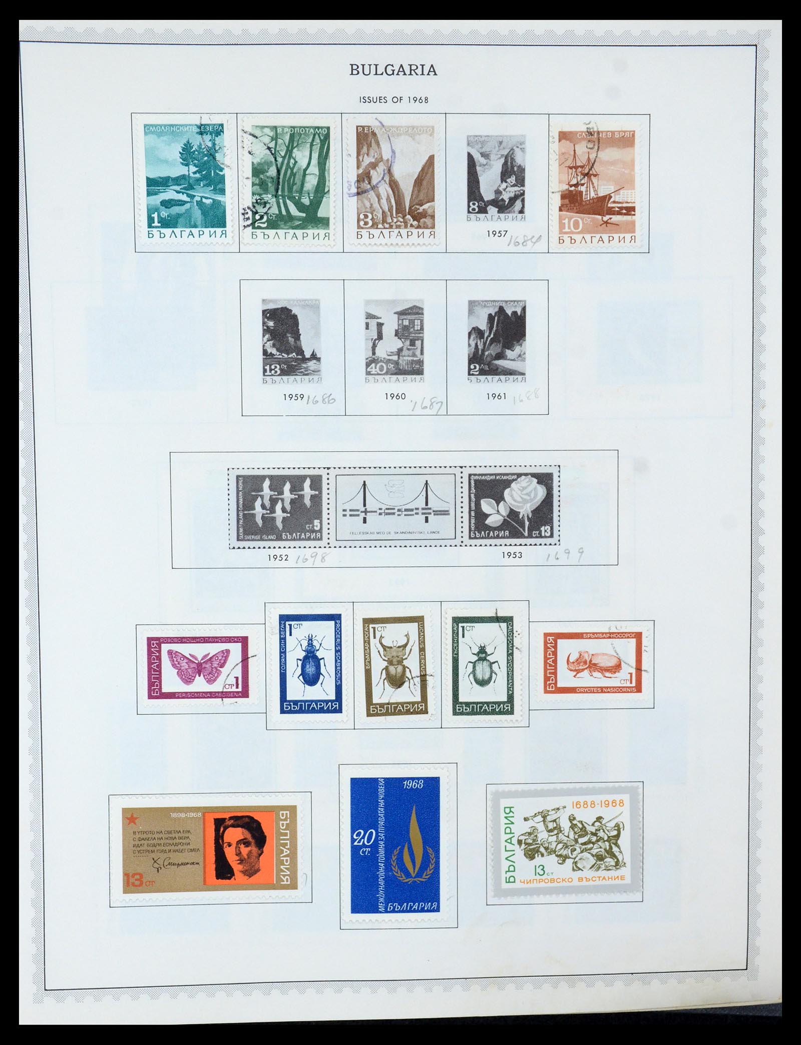 35716 073 - Postzegelverzameling 35716 Oost Europa 1870-1990.
