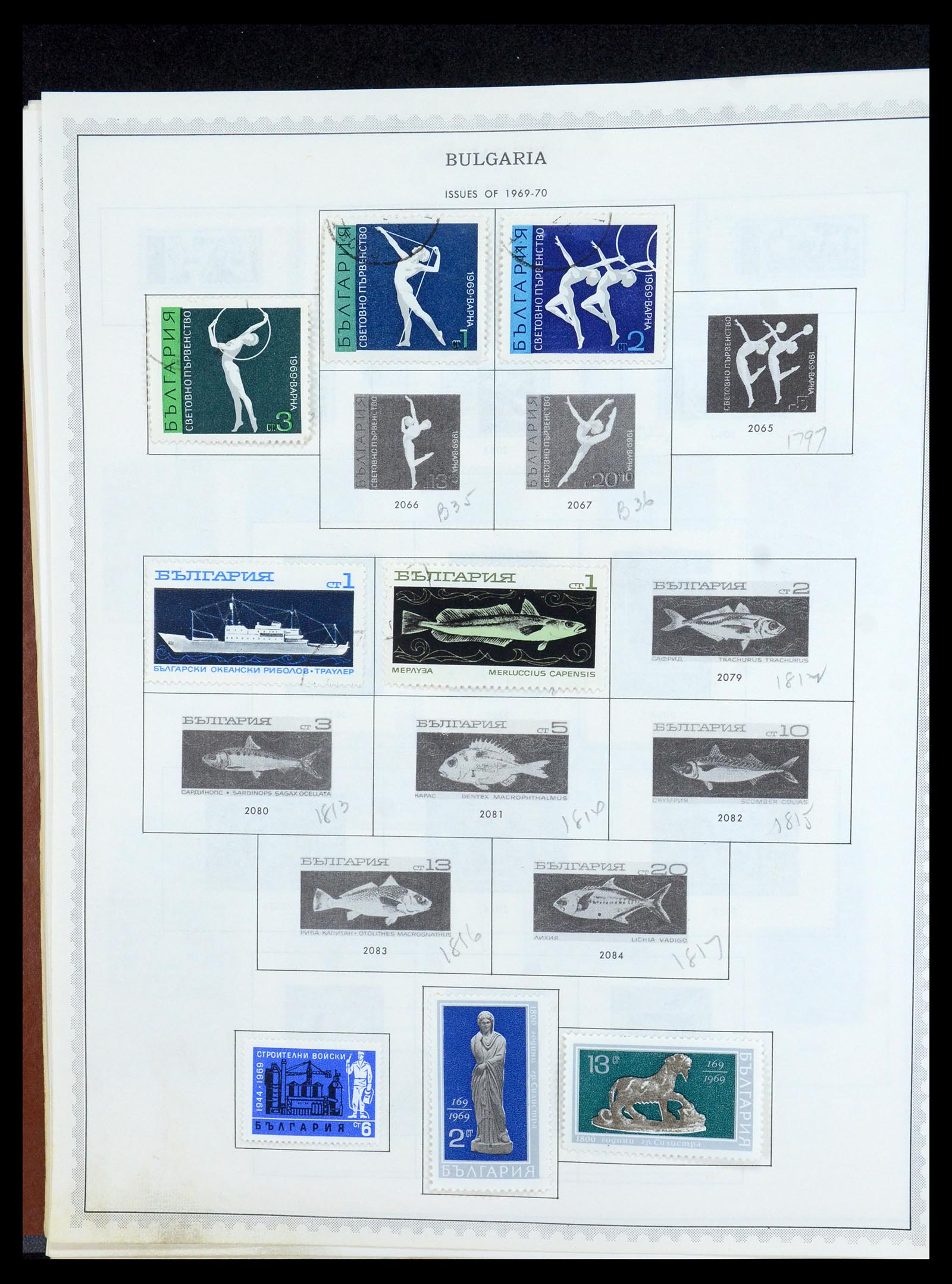35716 080 - Postzegelverzameling 35716 Oost Europa 1870-1990.